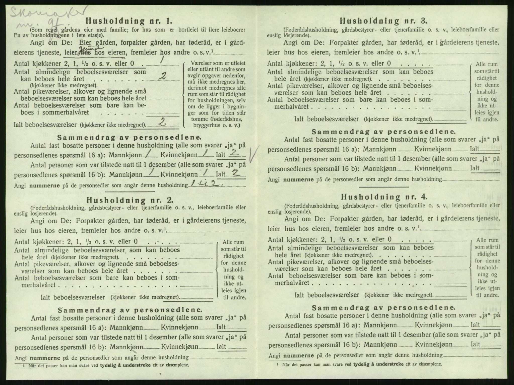 SAT, Folketelling 1920 for 1830 Korgen herred, 1920, s. 179