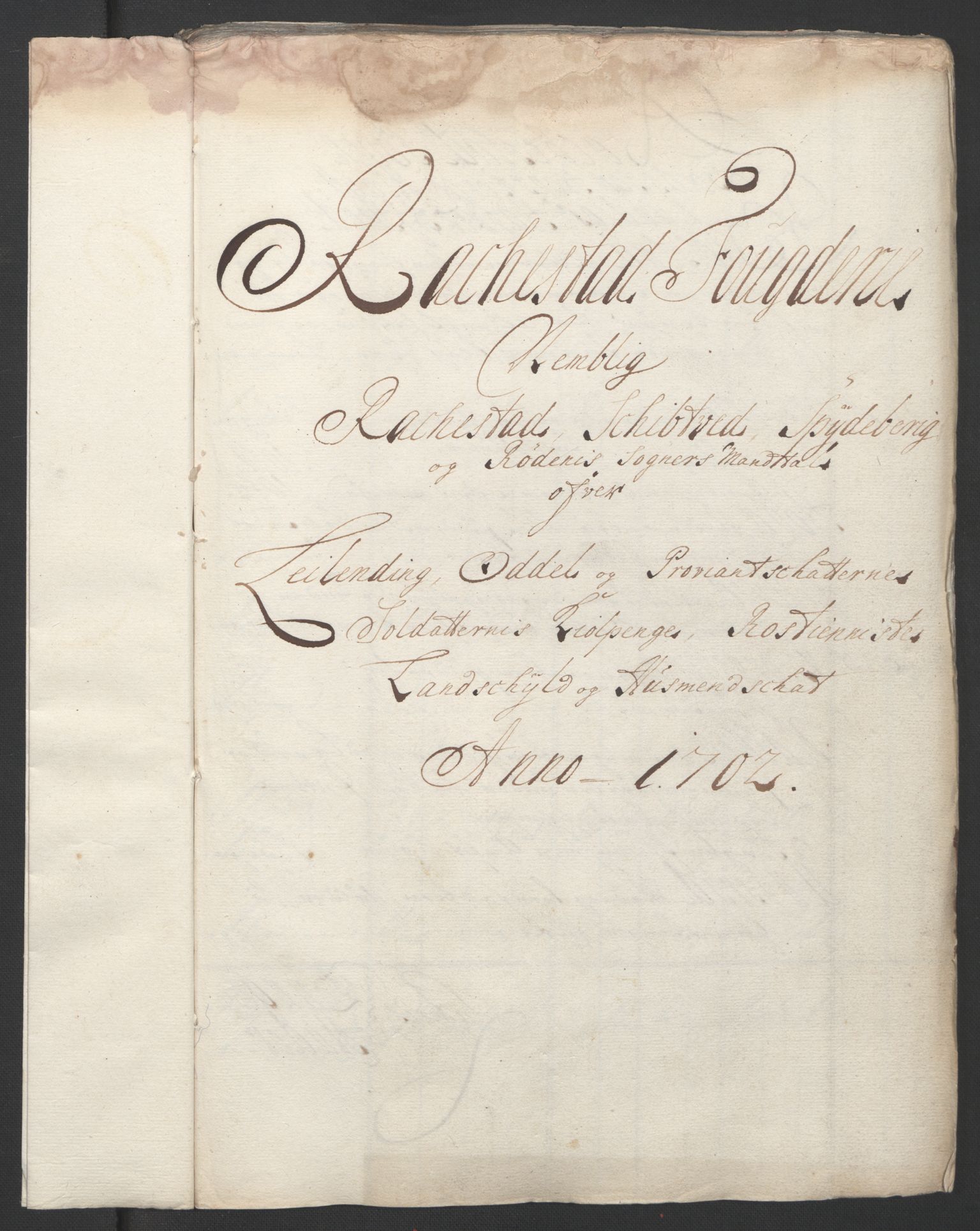 Rentekammeret inntil 1814, Reviderte regnskaper, Fogderegnskap, RA/EA-4092/R07/L0294: Fogderegnskap Rakkestad, Heggen og Frøland, 1702, s. 73