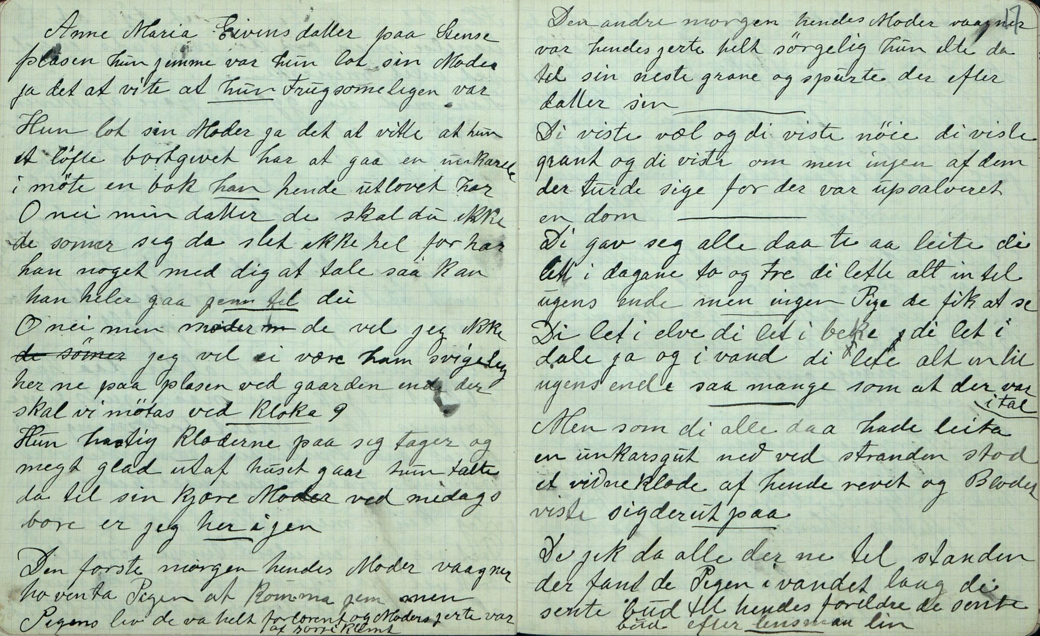 Rikard Berge, TEMU/TGM-A-1003/F/L0007/0023: 251-299 / 273 Øyfjøll. uppskriftir for Rikard Berge ved Olav Vestgarden, Seljord, 1915, s. 16-17