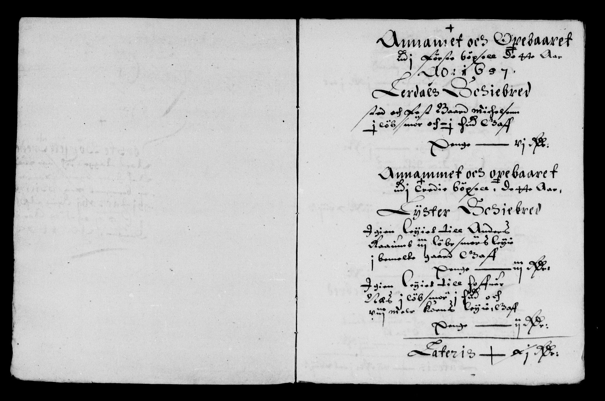 Rentekammeret inntil 1814, Reviderte regnskaper, Lensregnskaper, AV/RA-EA-5023/R/Rb/Rbt/L0137: Bergenhus len, 1657-1658