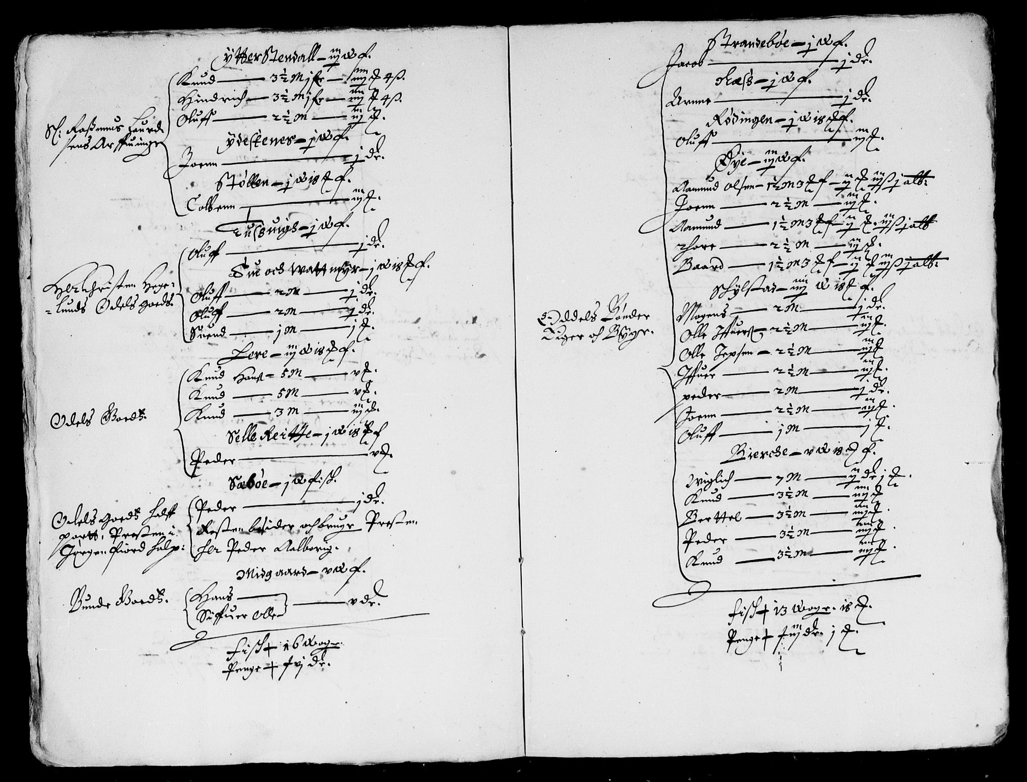 Rentekammeret inntil 1814, Reviderte regnskaper, Lensregnskaper, AV/RA-EA-5023/R/Rb/Rbt/L0125: Bergenhus len, 1653-1654