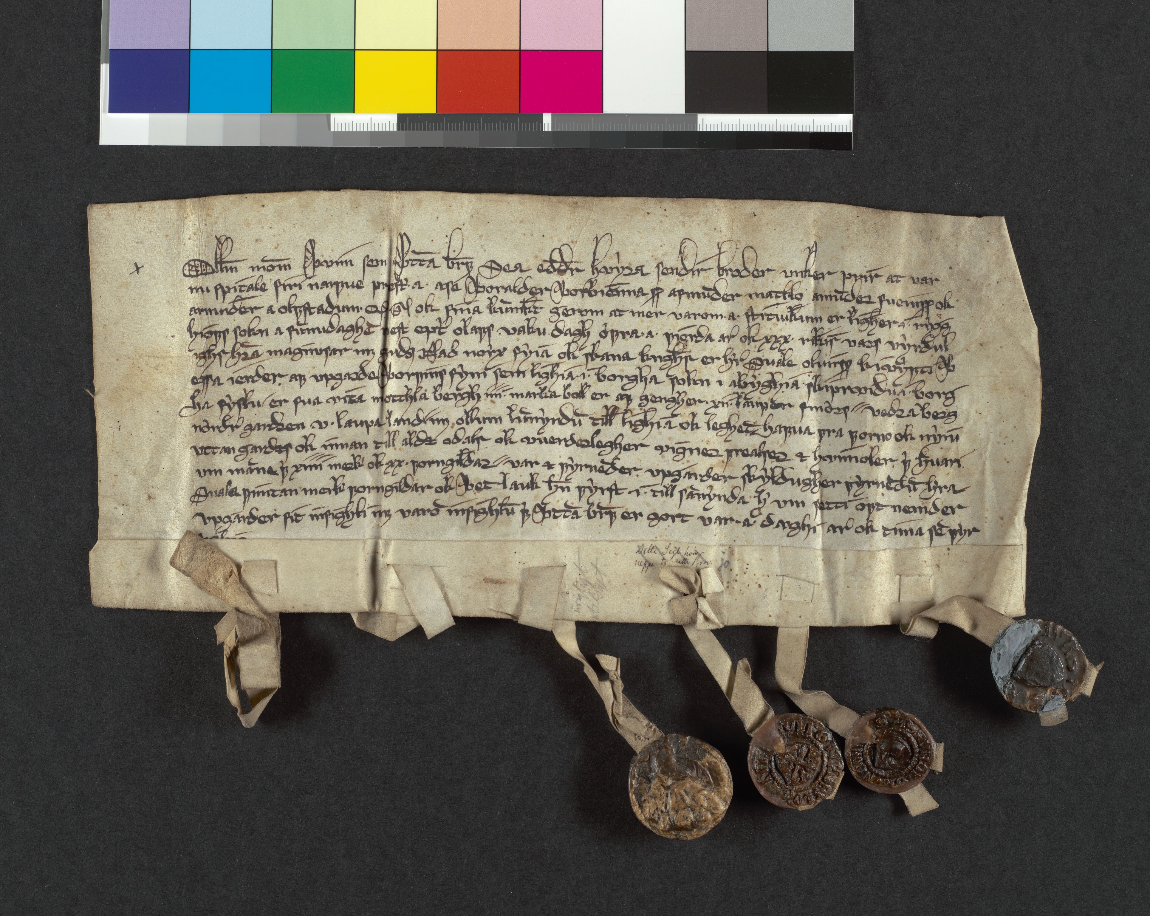 Riksarkivets diplomsamling, AV/RA-EA-5965/F01/F01a/L0080: Dokumenter, 1353-1354, s. 2