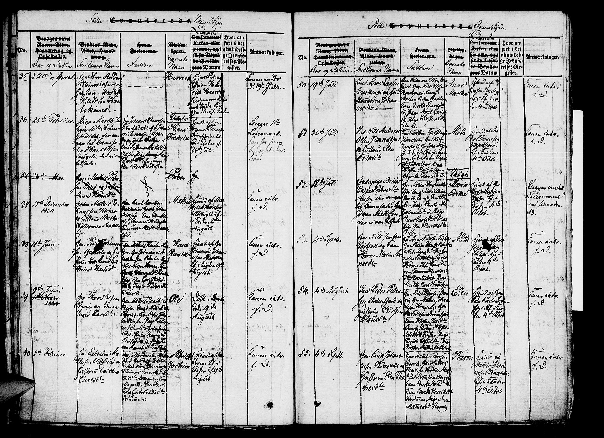 Skjervøy sokneprestkontor, AV/SATØ-S-1300/H/Ha/Haa/L0004kirke: Ministerialbok nr. 4, 1820-1838