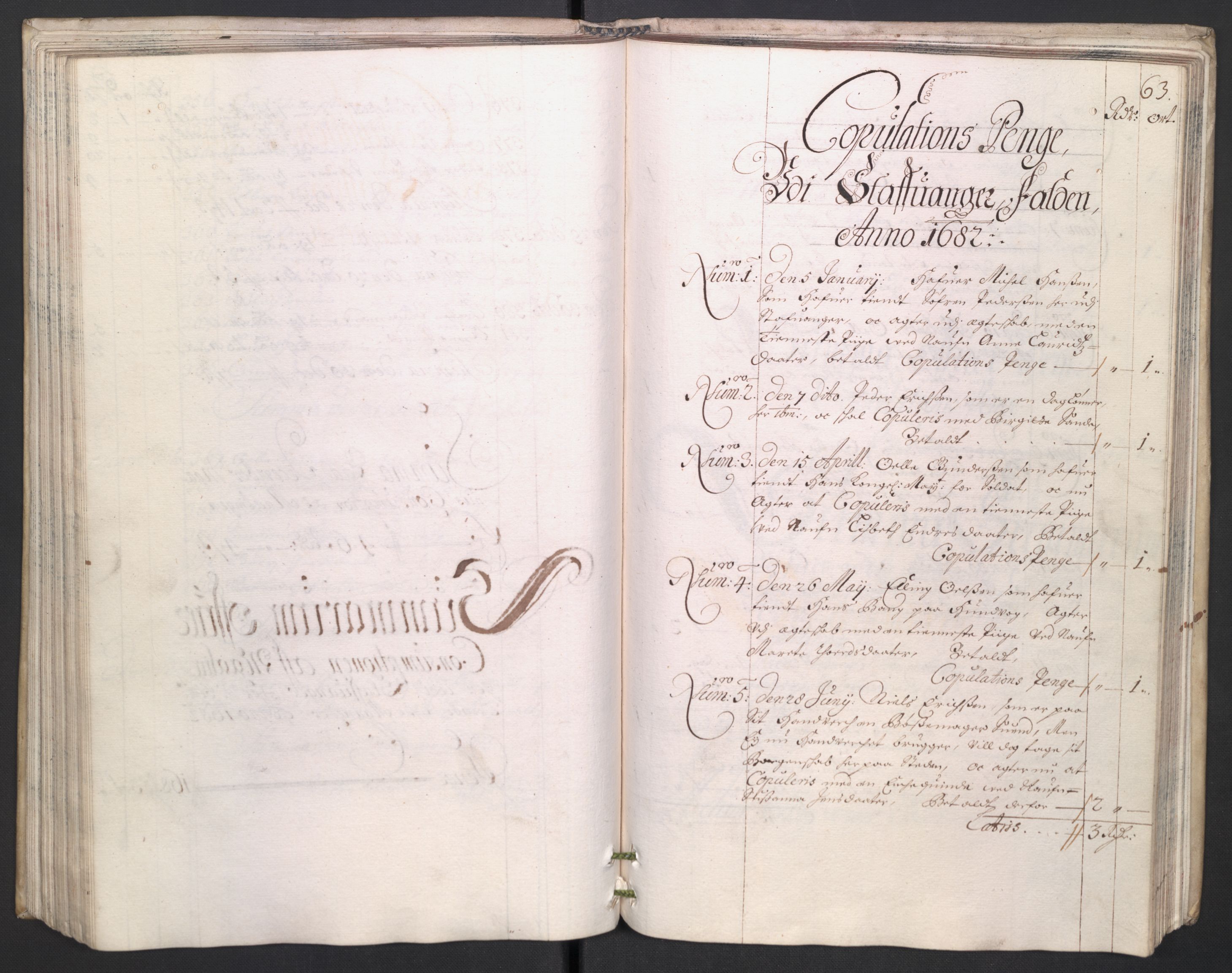 Rentekammeret inntil 1814, Reviderte regnskaper, Byregnskaper, RA/EA-4066/R/Ro/L0329: [O23] Konsumpsjonsregnskap, 1681-1682, s. 210