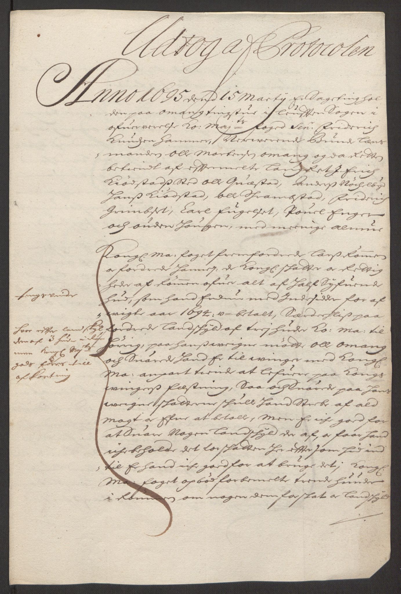 Rentekammeret inntil 1814, Reviderte regnskaper, Fogderegnskap, RA/EA-4092/R16/L1035: Fogderegnskap Hedmark, 1694, s. 200