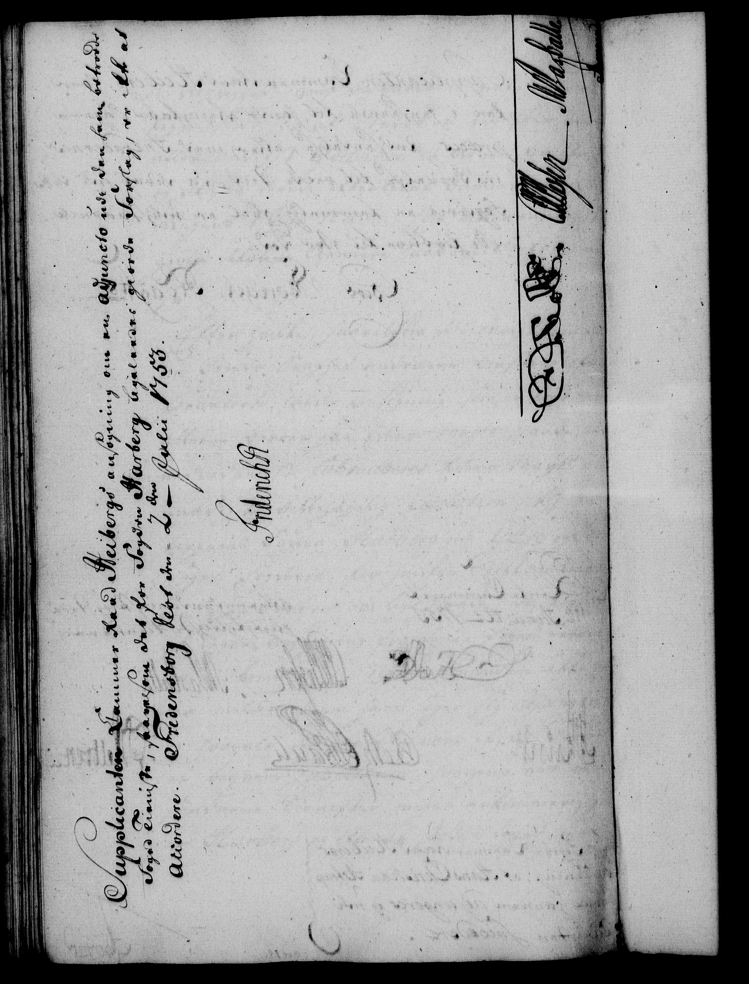 Rentekammeret, Kammerkanselliet, RA/EA-3111/G/Gf/Gfa/L0035: Norsk relasjons- og resolusjonsprotokoll (merket RK 52.35), 1753, s. 443