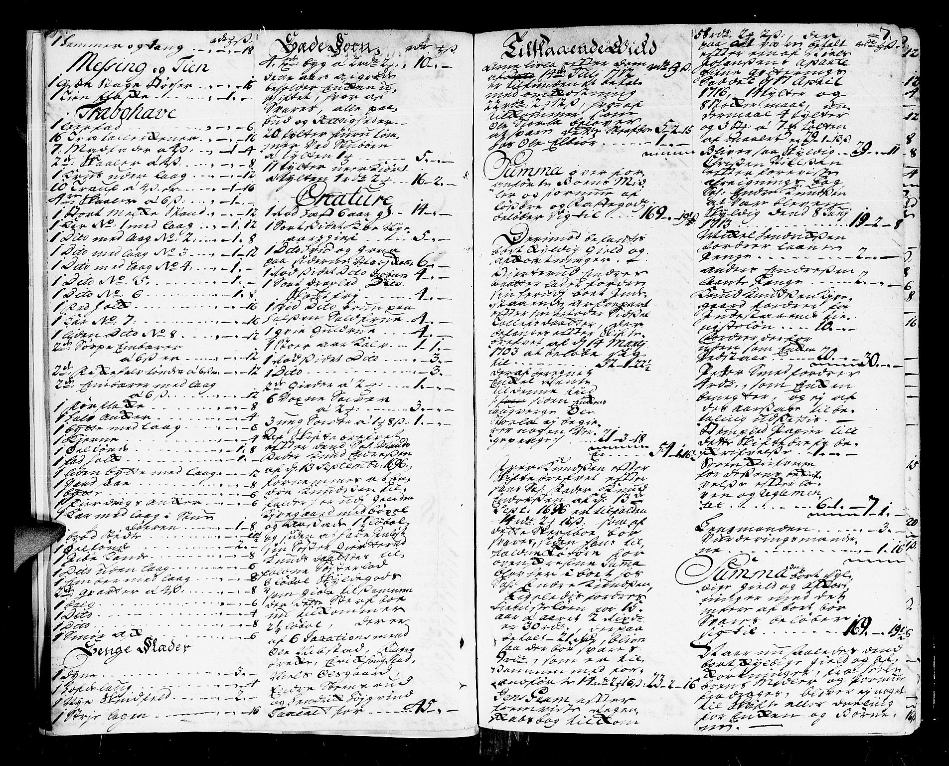 Ringerike og Hallingdal sorenskriveri, AV/SAKO-A-81/H/Ha/L0007: Skifteprotokoll, 1716-1721, s. 6b-7a