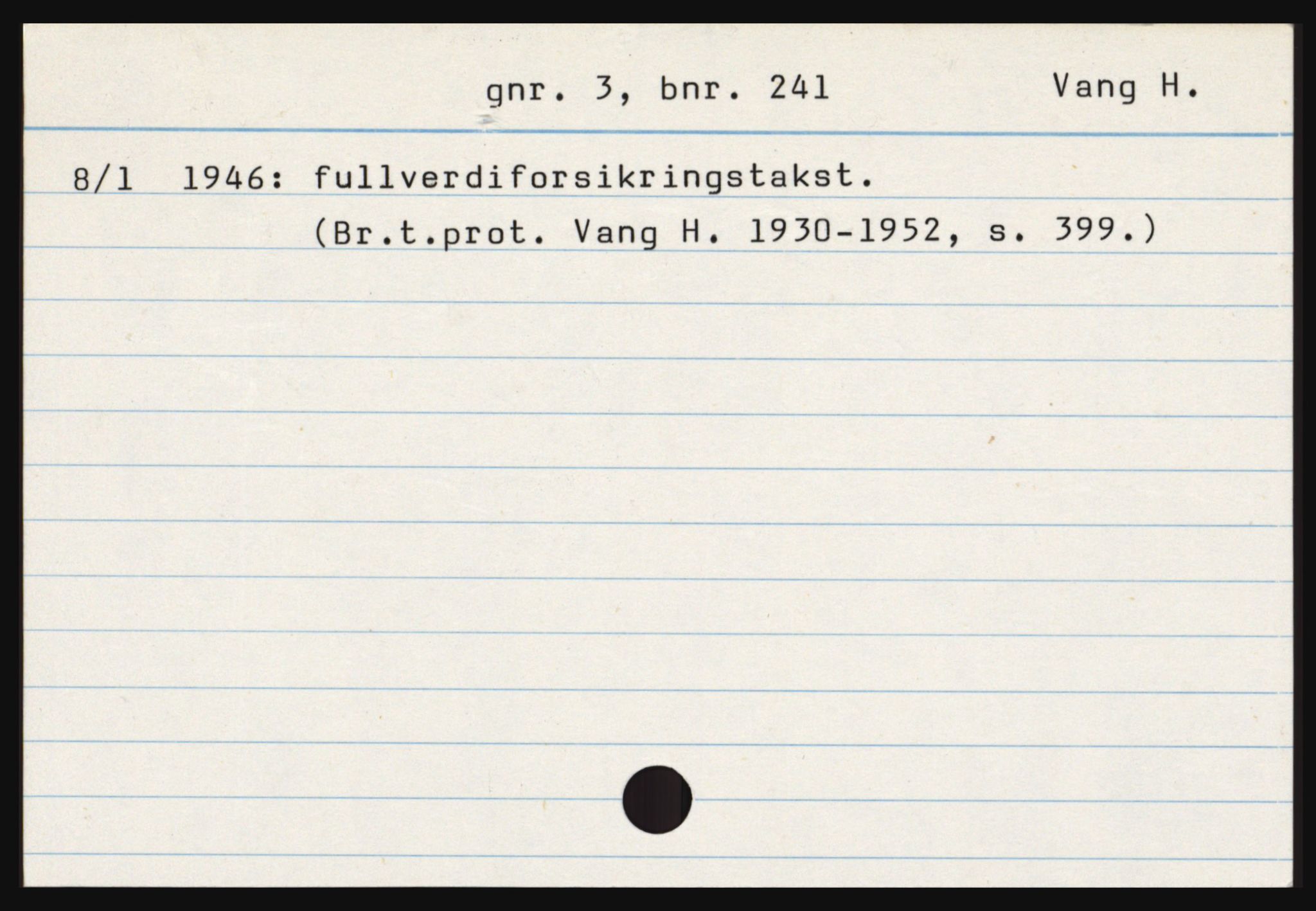 Norges Brannkasse, Vang, Hedmark, AV/SAH-NBRANV-005, s. 6