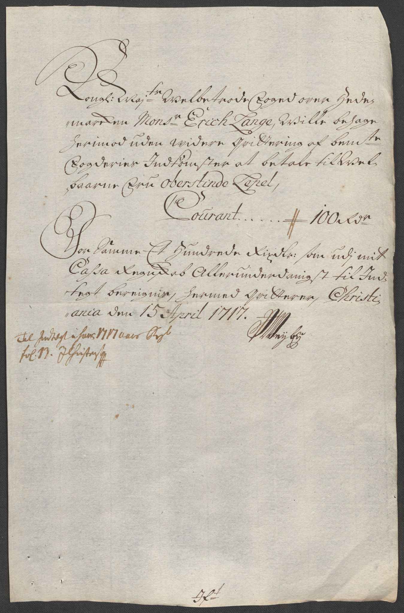 Rentekammeret inntil 1814, Reviderte regnskaper, Fogderegnskap, AV/RA-EA-4092/R16/L1056: Fogderegnskap Hedmark, 1717, s. 394