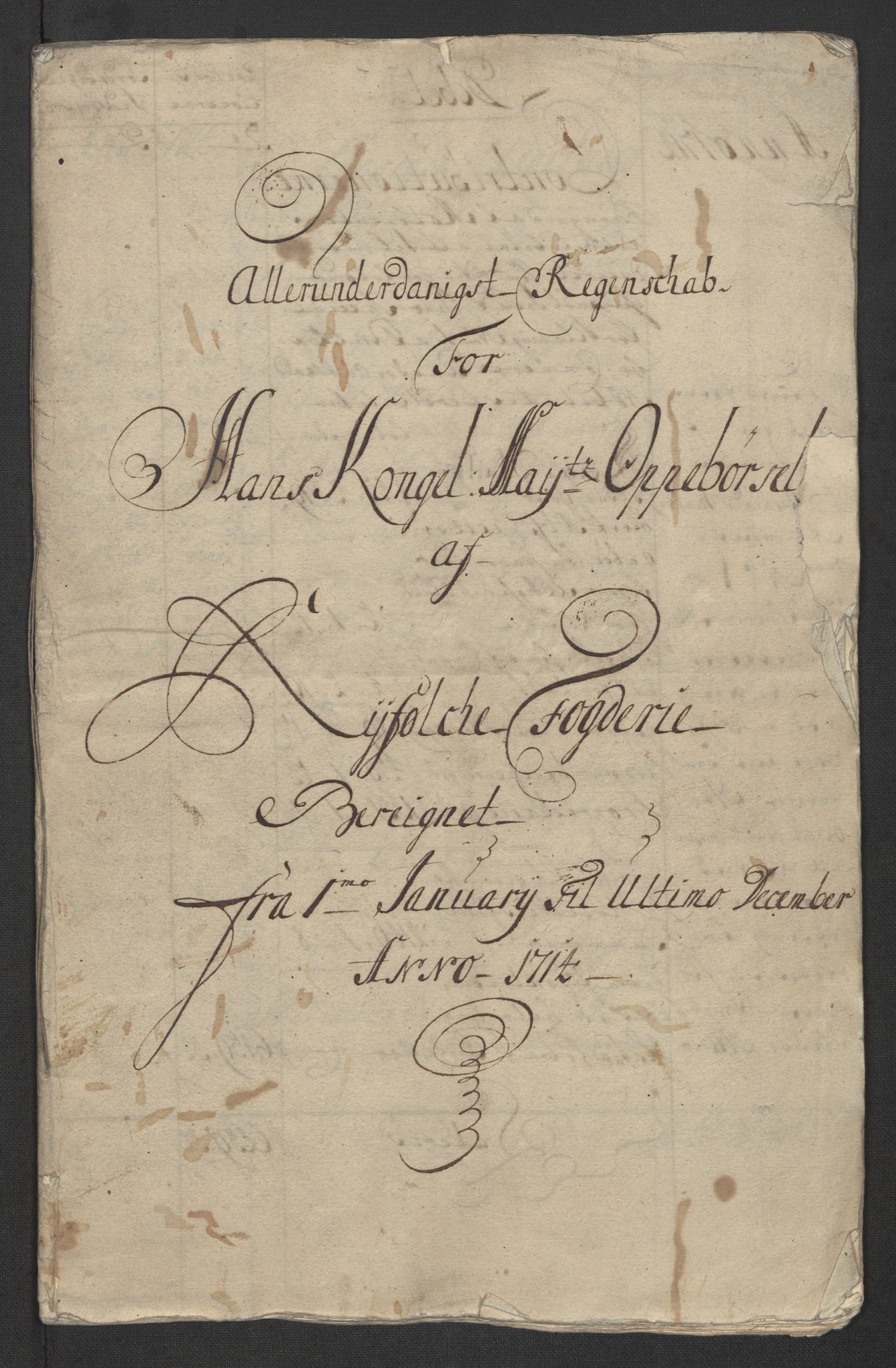 Rentekammeret inntil 1814, Reviderte regnskaper, Fogderegnskap, AV/RA-EA-4092/R47/L2867: Fogderegnskap Ryfylke, 1714, s. 4