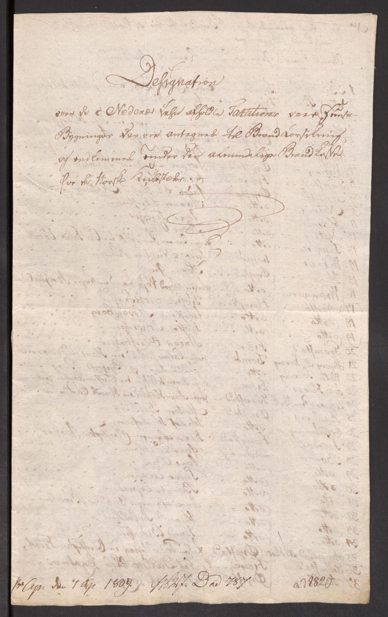 Kommersekollegiet, Brannforsikringskontoret 1767-1814, AV/RA-EA-5458/F/Fb/L0072/0001: Nedenes amt / Registre, 1786-1813