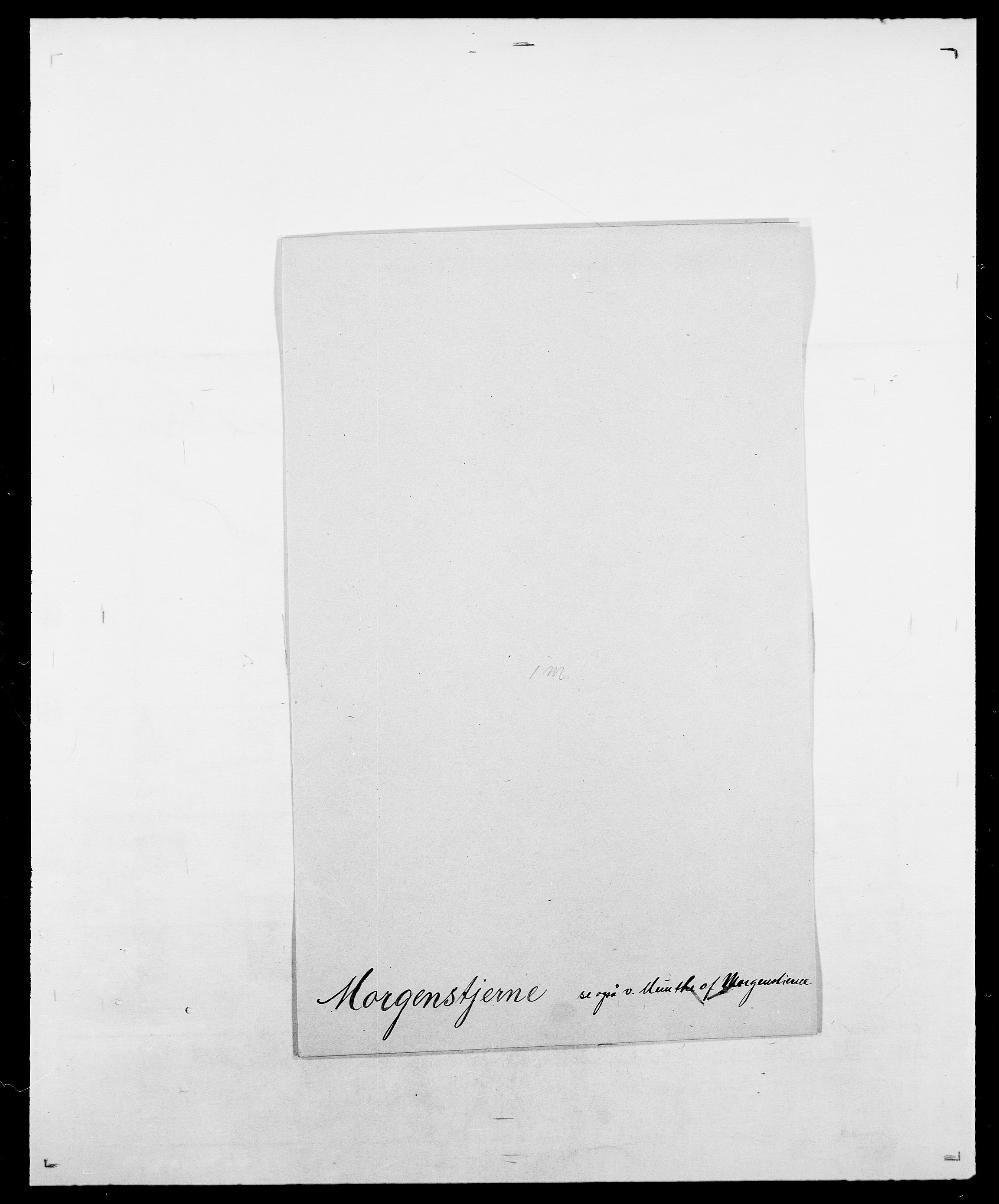Delgobe, Charles Antoine - samling, SAO/PAO-0038/D/Da/L0027: Morath - v. Møsting, s. 9
