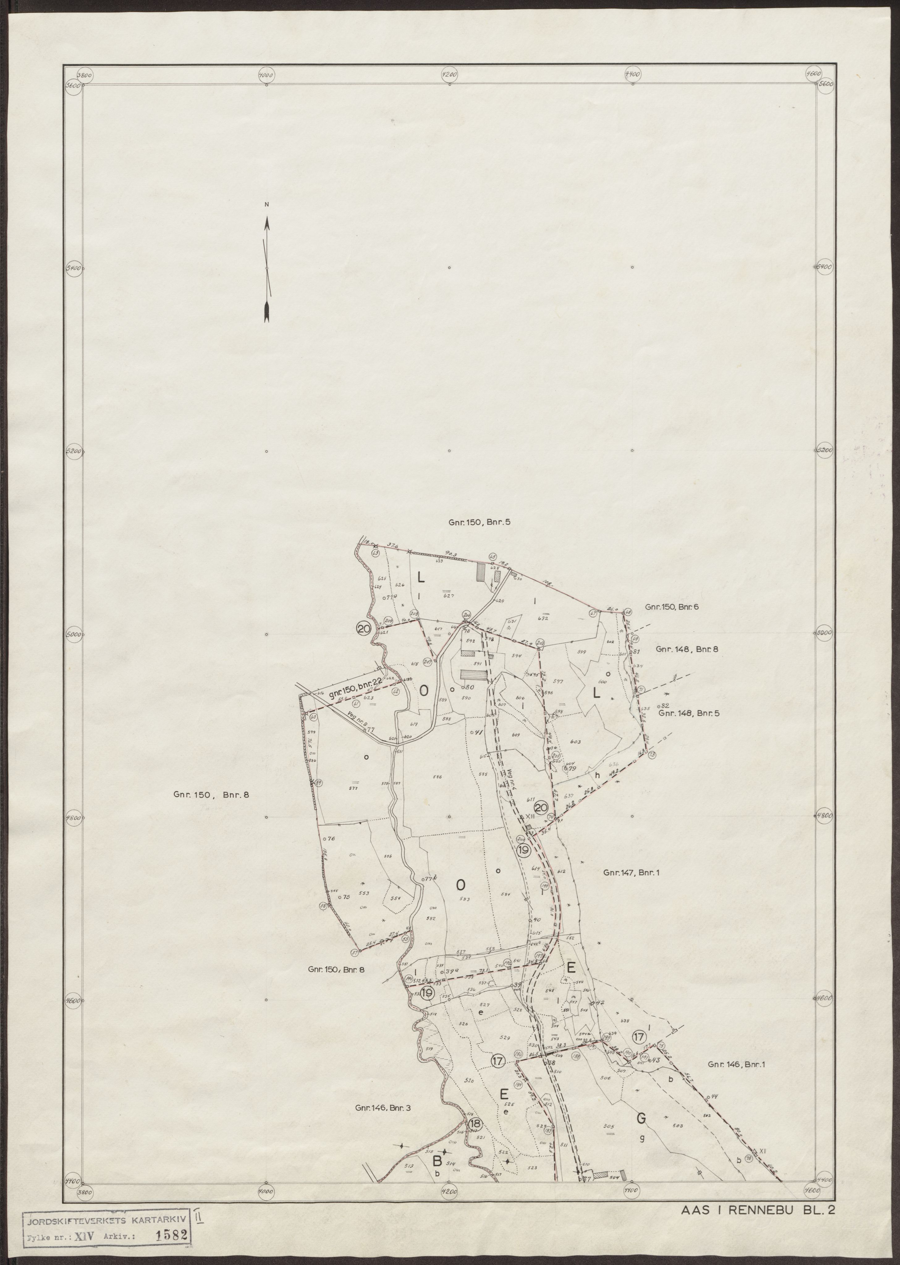 Jordskifteverkets kartarkiv, AV/RA-S-3929/T, 1859-1988, s. 2410