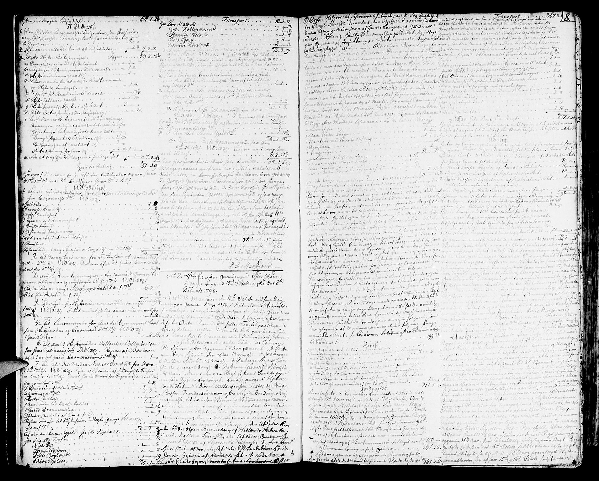 Ryfylke tingrett, AV/SAST-A-100055/001/IV/IVD/L0015: Skifteprotokoll, 1798-1807, s. 7b-8a