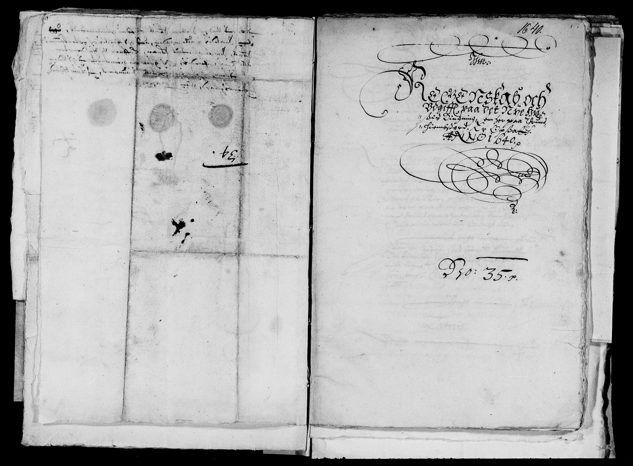 Rentekammeret inntil 1814, Reviderte regnskaper, Lensregnskaper, RA/EA-5023/R/Rb/Rbw/L0065: Trondheim len, 1638-1640