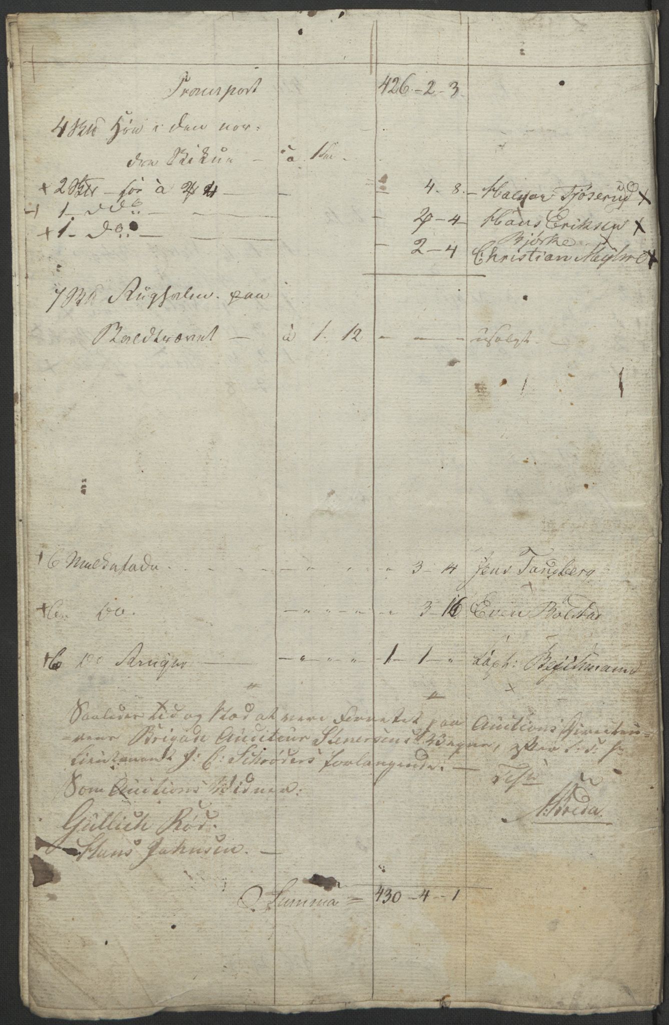 Forsvaret, Generalauditøren, AV/RA-RAFA-1772/F/Fj/Fja/L0031: --, 1751-1824, s. 290