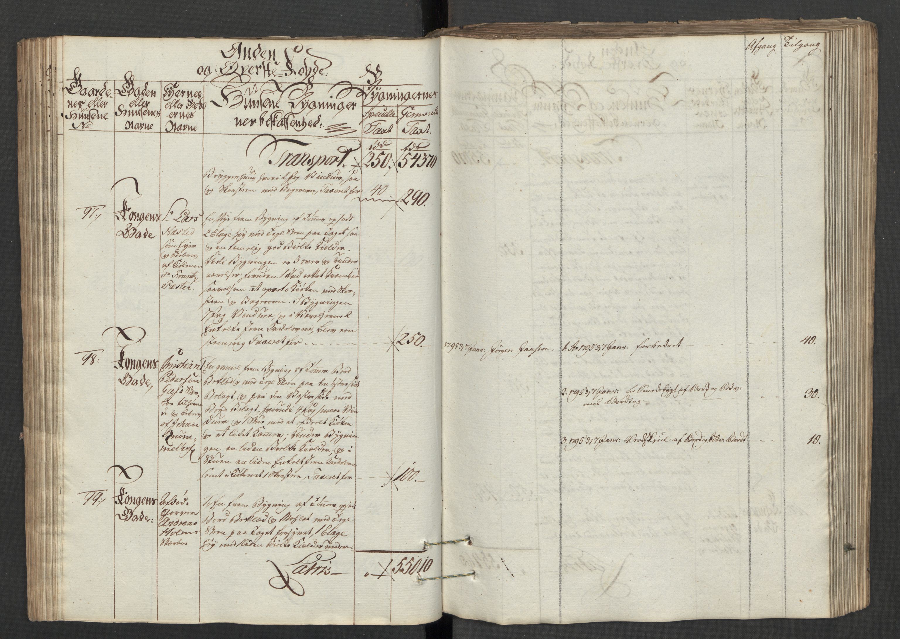 Kommersekollegiet, Brannforsikringskontoret 1767-1814, AV/RA-EA-5458/F/Fa/L0040/0004: Moss / Branntakstprotokoll, 1787, s. 80