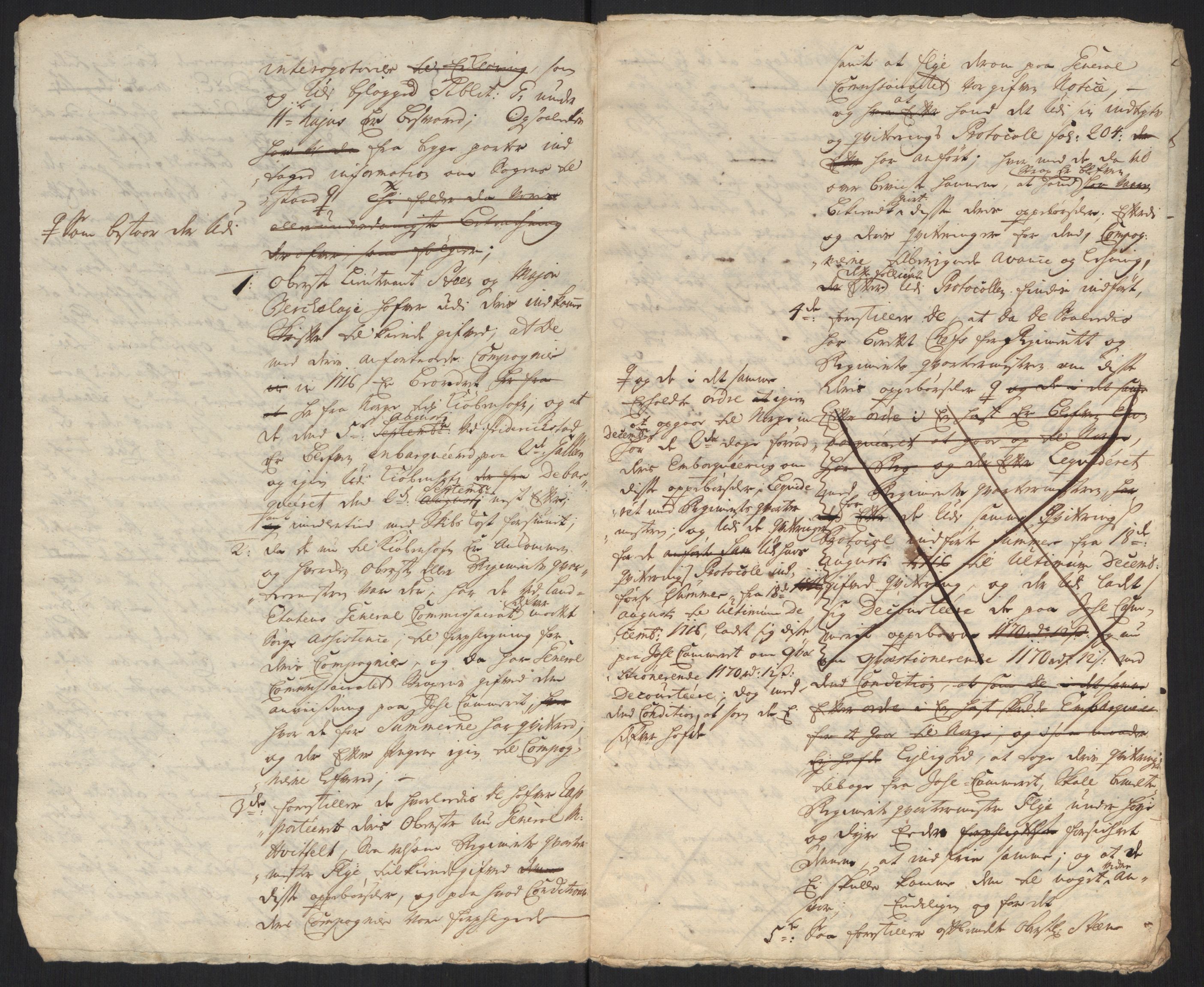 Kommanderende general (KG I) med Det norske krigsdirektorium, AV/RA-EA-5419/B/L0013: Kommanderende generals konsepter, 1730-1733, s. 59