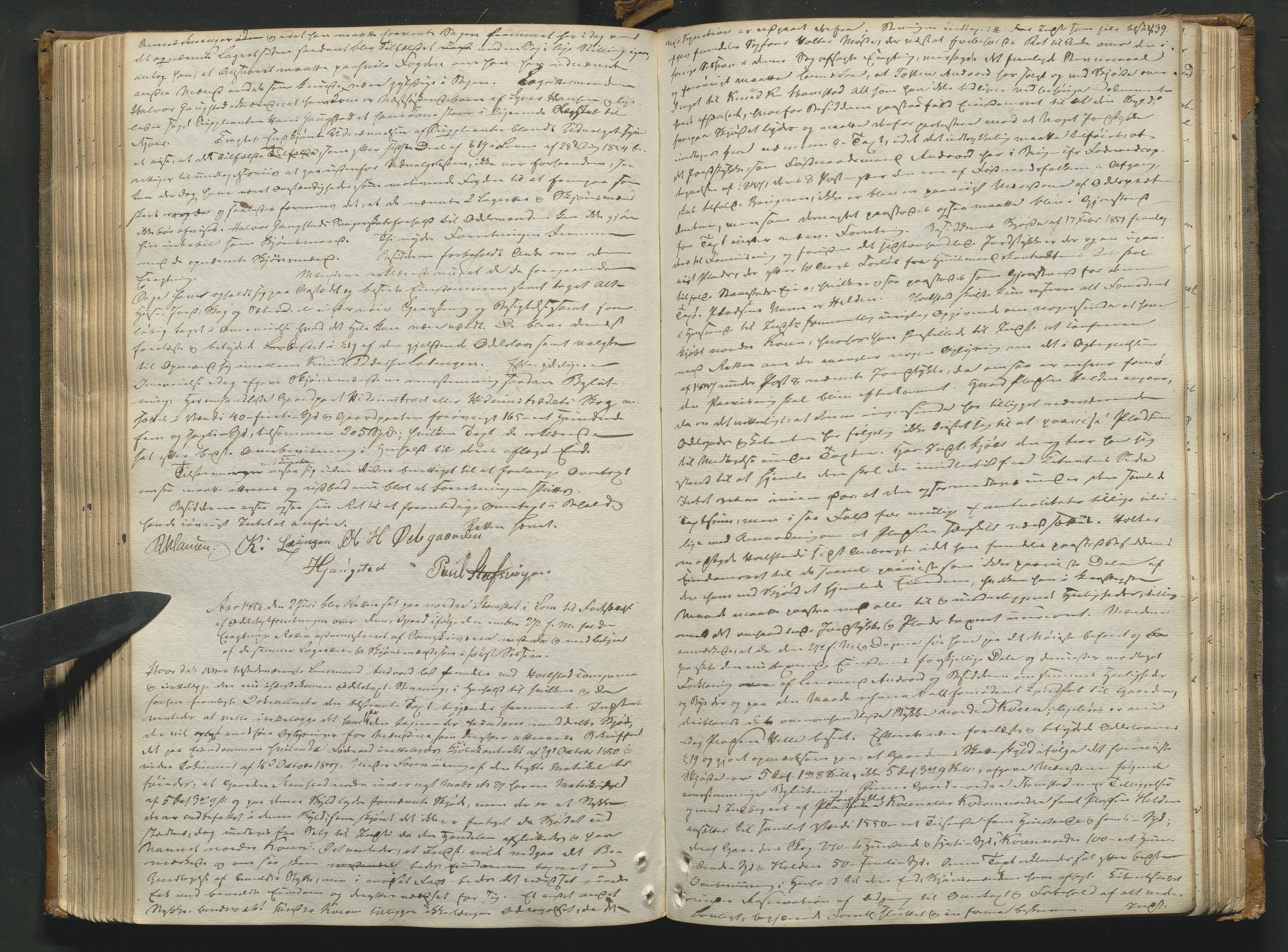 Nord-Gudbrandsdal tingrett, AV/SAH-TING-002/G/Gc/Gcb/L0001: Ekstrarettsprotokoll for åstedssaker, 1849-1857, s. 138b-139a