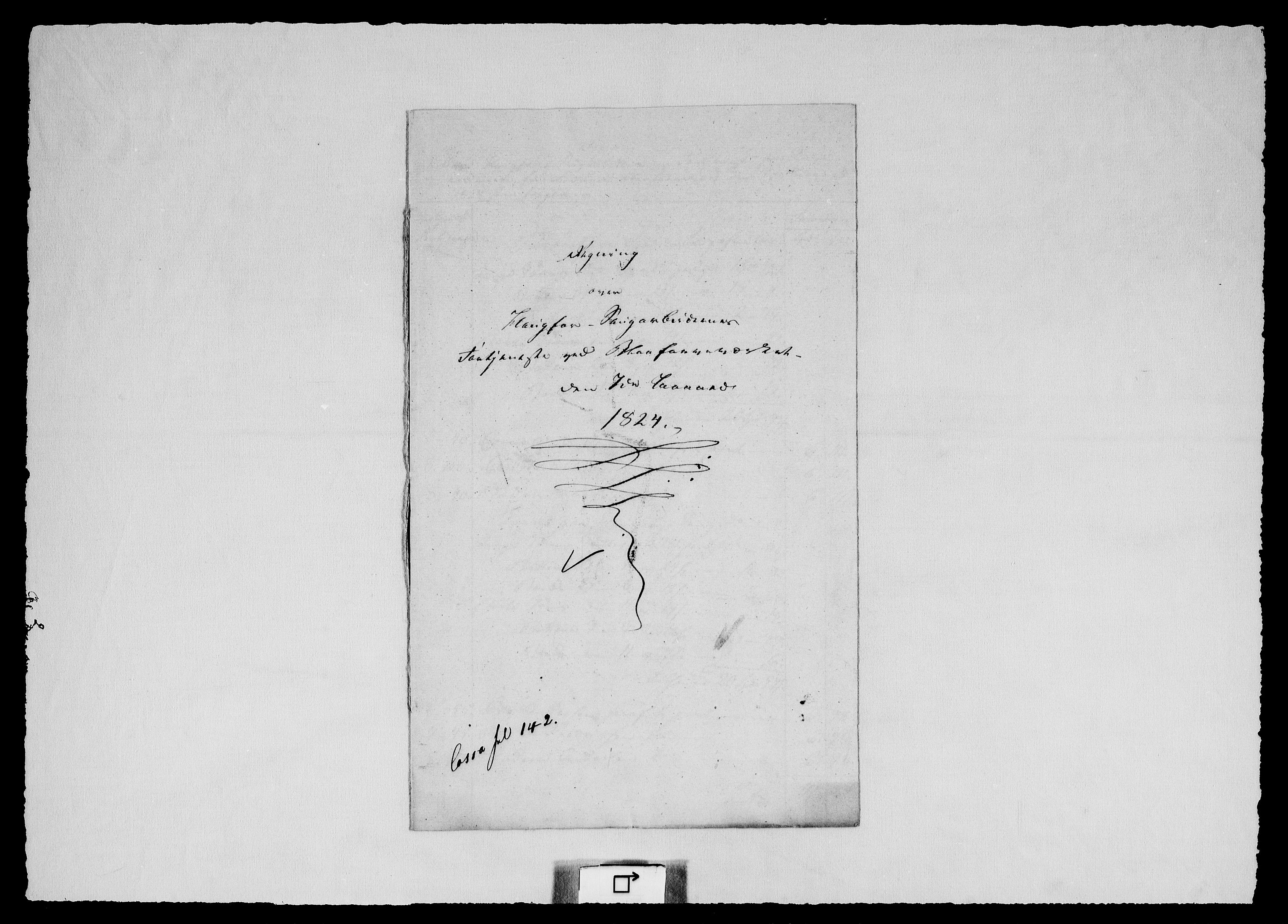 Modums Blaafarveværk, AV/RA-PA-0157/G/Gd/Gdd/L0308/0001: -- / Regning over Saugfolkenes Fortjeneste, 1823-1827, s. 19