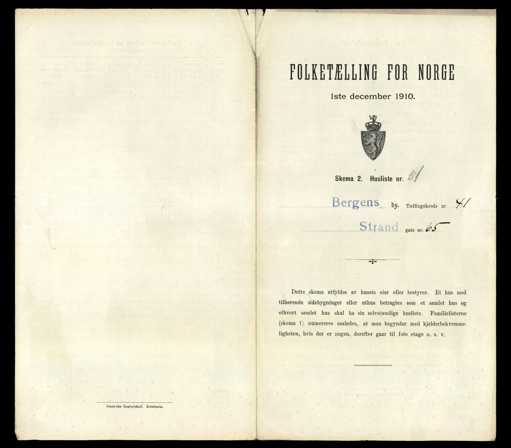 RA, Folketelling 1910 for 1301 Bergen kjøpstad, 1910, s. 14187