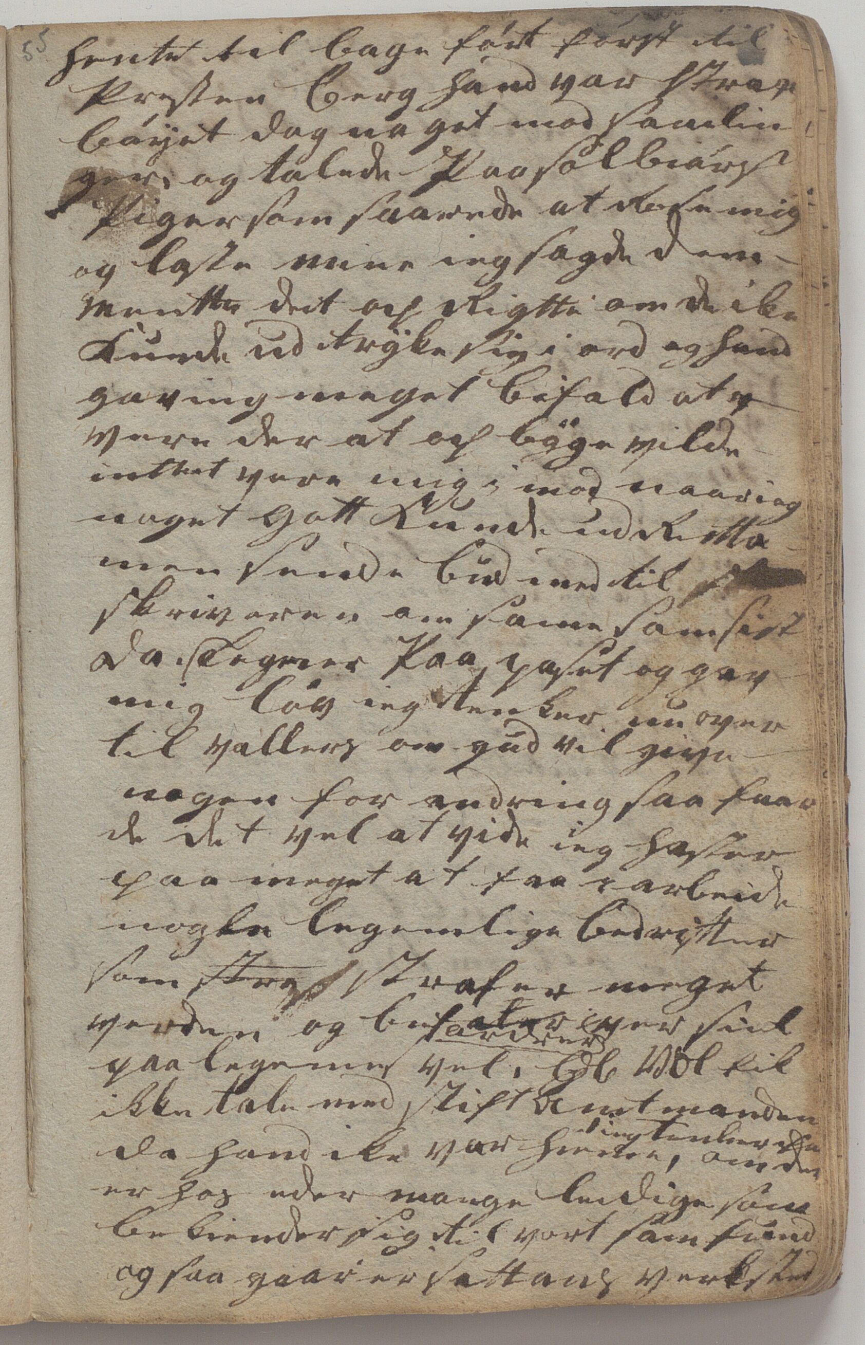 Heggtveitsamlingen, TMF/A-1007/H/L0045/0005: Brev, kopibøker, biografiske opptegnelser etc. / "Bøasæter", 1800-1820, s. 55