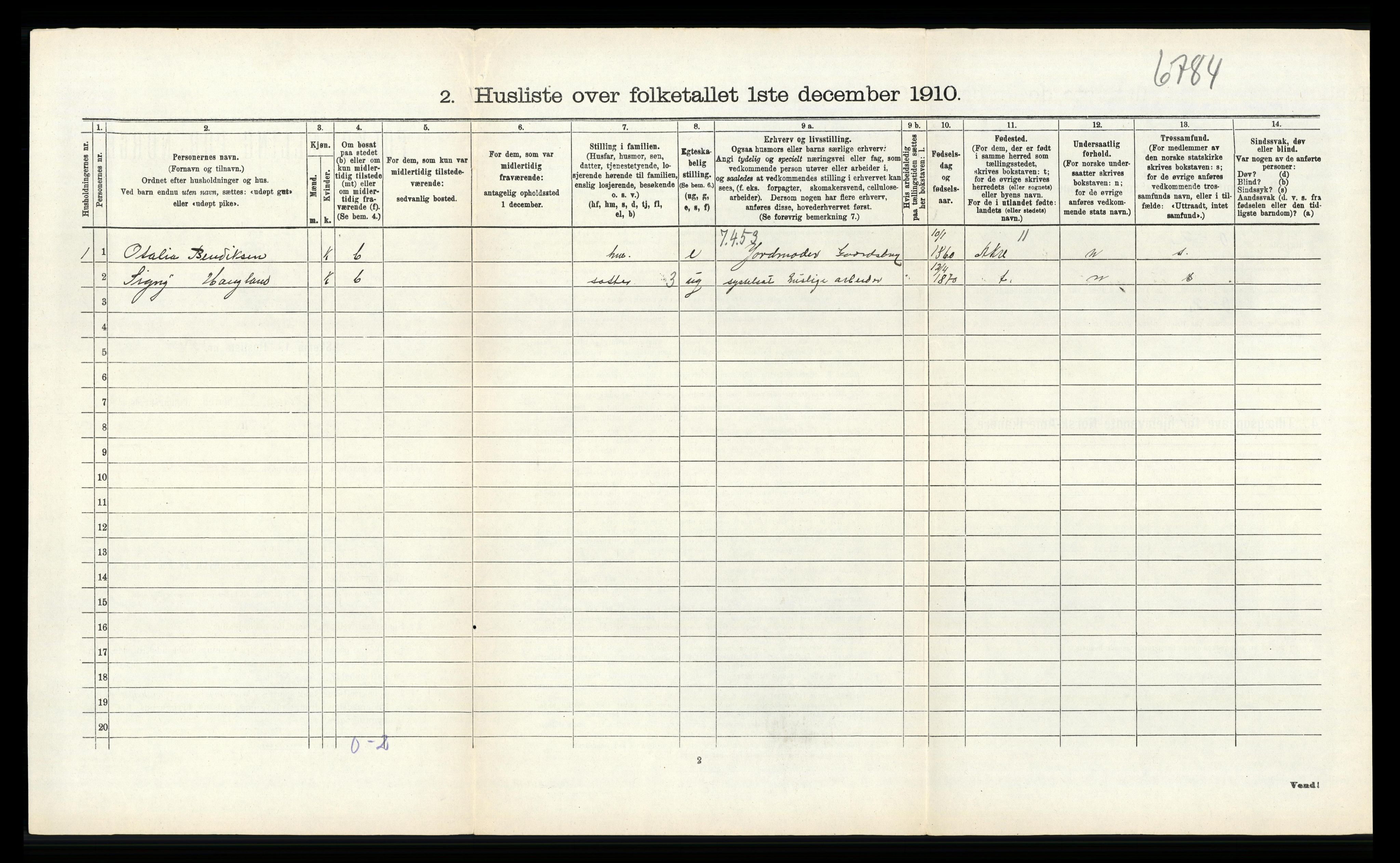 RA, Folketelling 1910 for 1150 Skudenes herred, 1910, s. 828