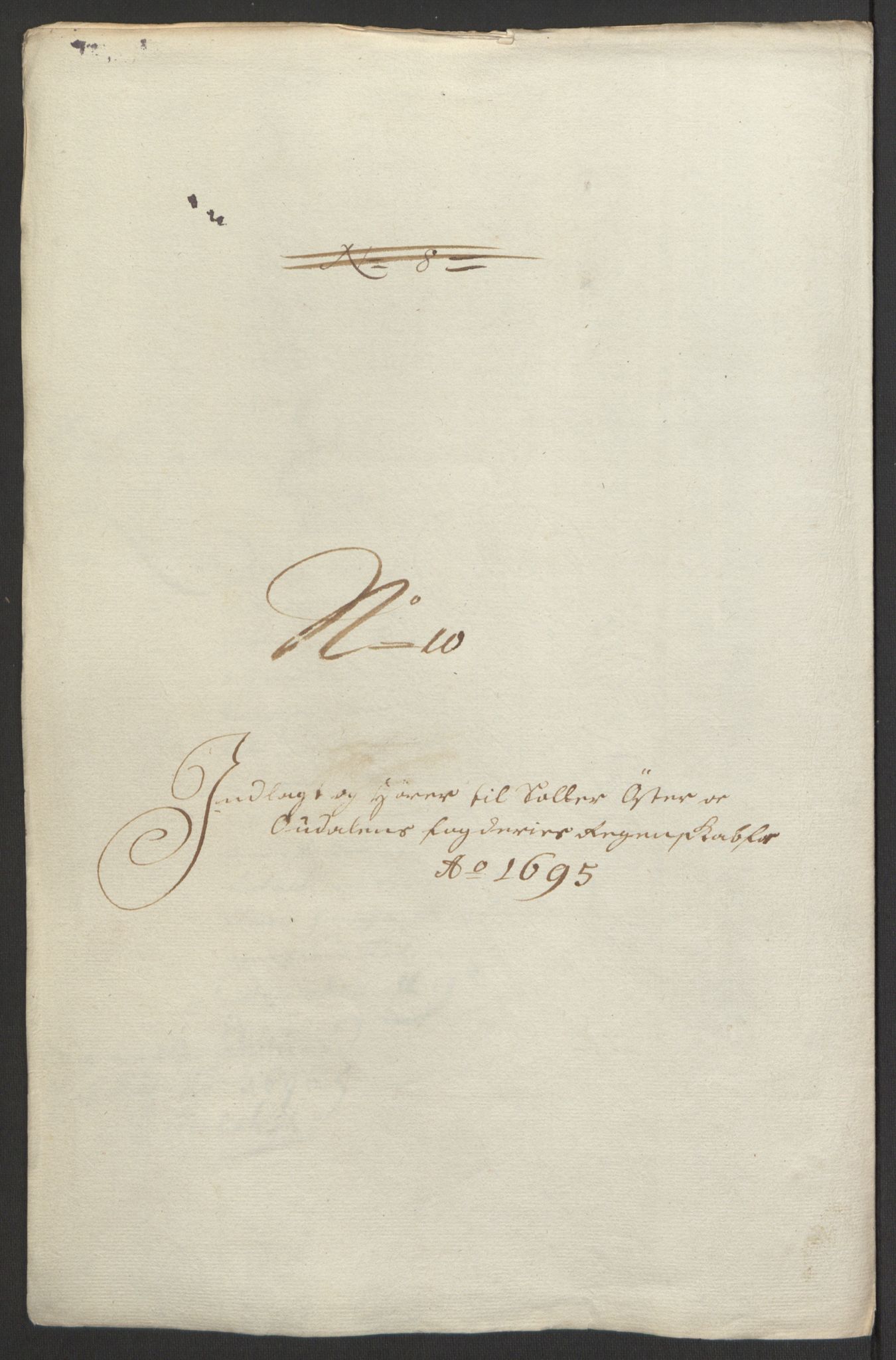 Rentekammeret inntil 1814, Reviderte regnskaper, Fogderegnskap, AV/RA-EA-4092/R13/L0833: Fogderegnskap Solør, Odal og Østerdal, 1695, s. 181