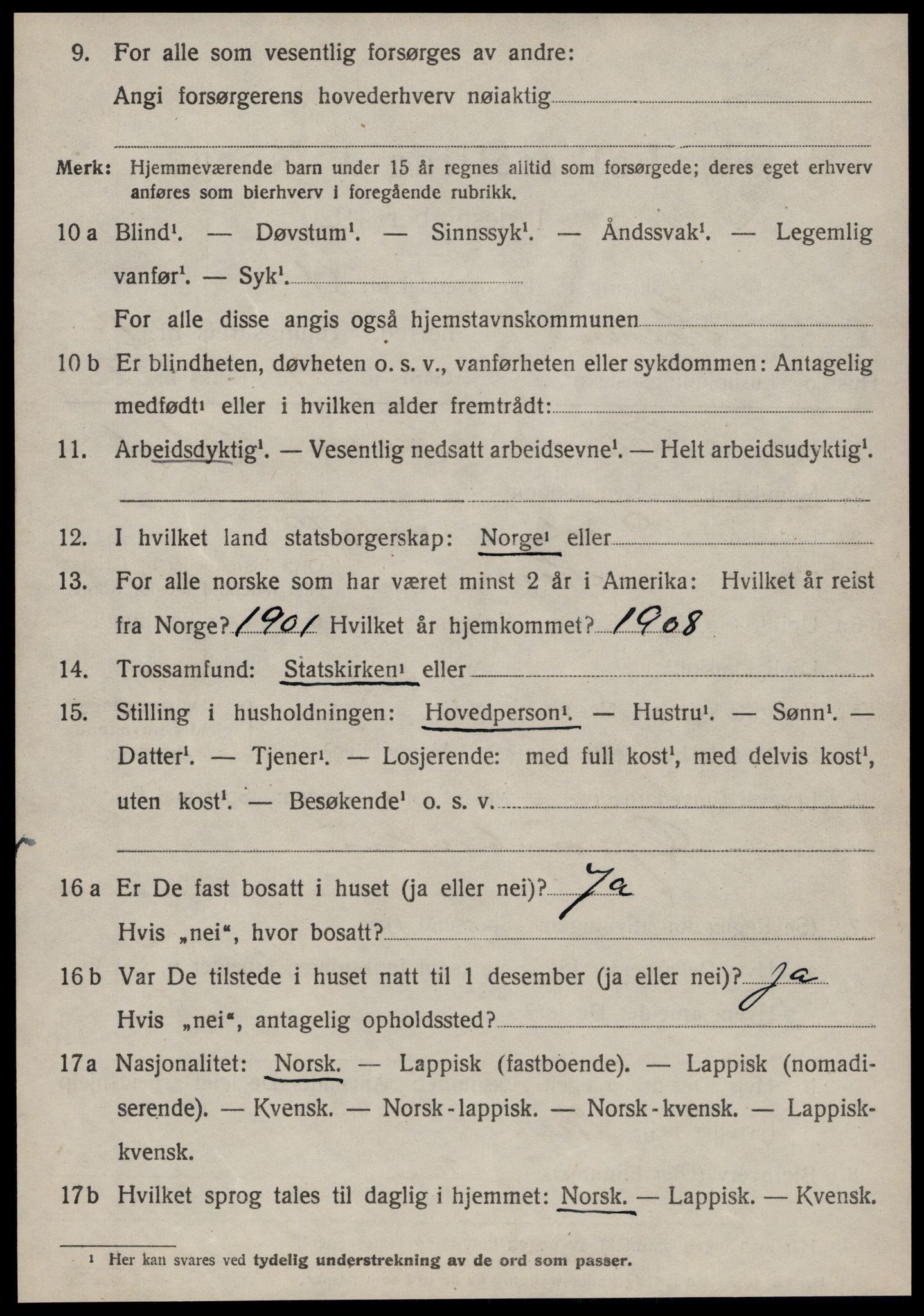 SAT, Folketelling 1920 for 1612 Hemne herred, 1920, s. 8093