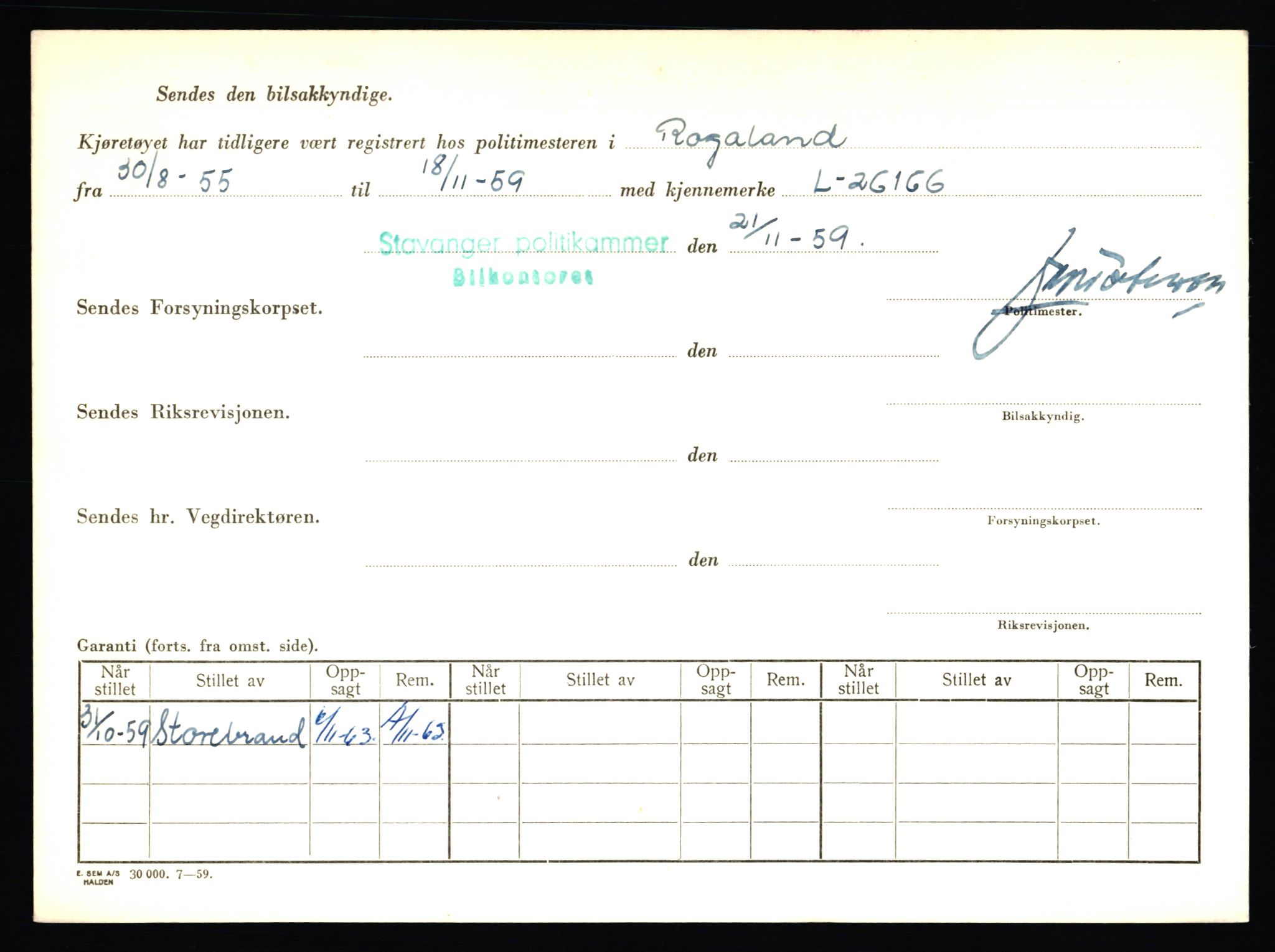 Stavanger trafikkstasjon, AV/SAST-A-101942/0/F/L0005: L-1350 - L-1699, 1930-1971, s. 1154