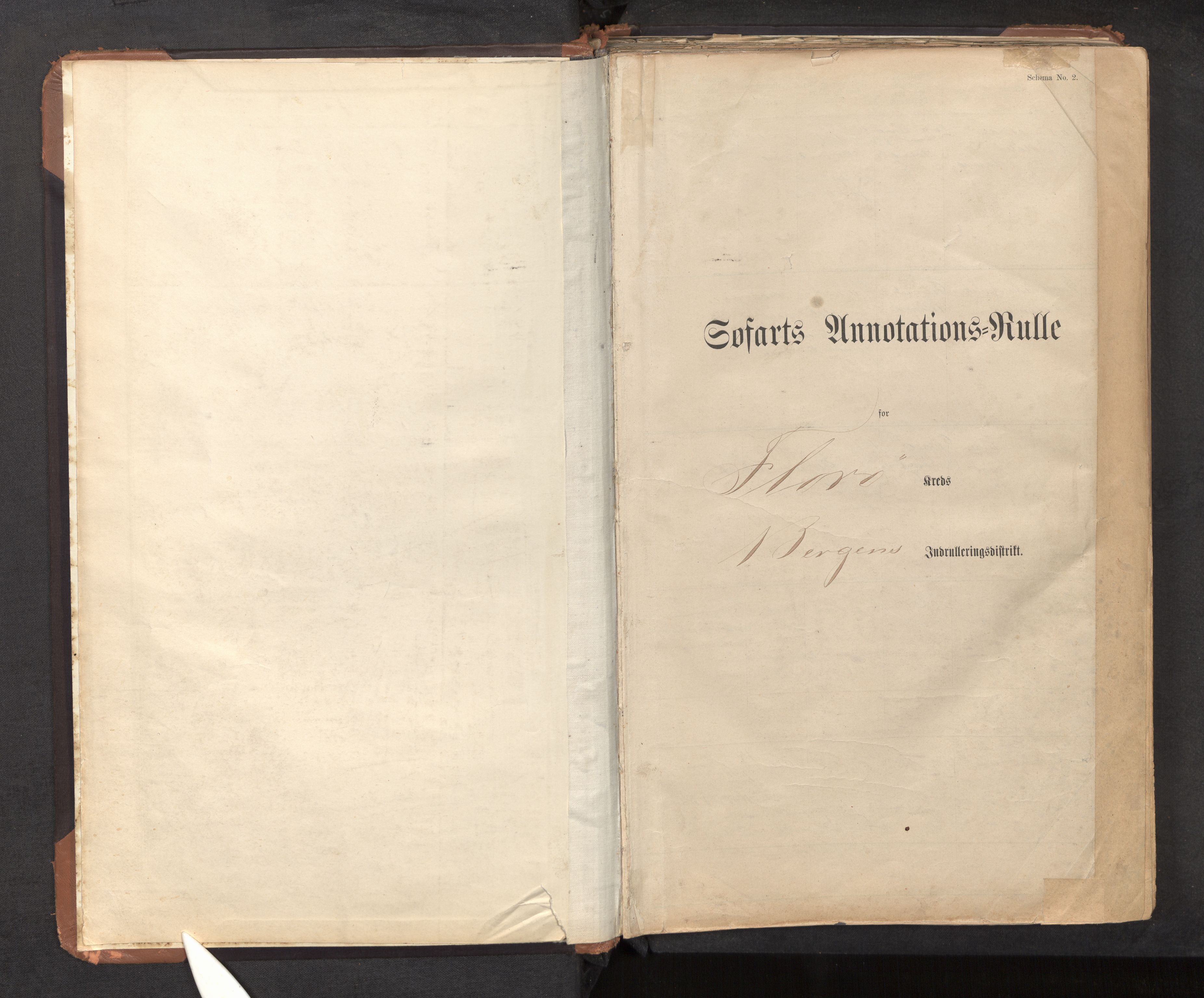 Innrulleringssjefen i Bergen, AV/SAB-A-100050/F/Ff/L0002: Sjøfarts-annotasjonsrulle, nr. 436 - 2528, 1908-1938