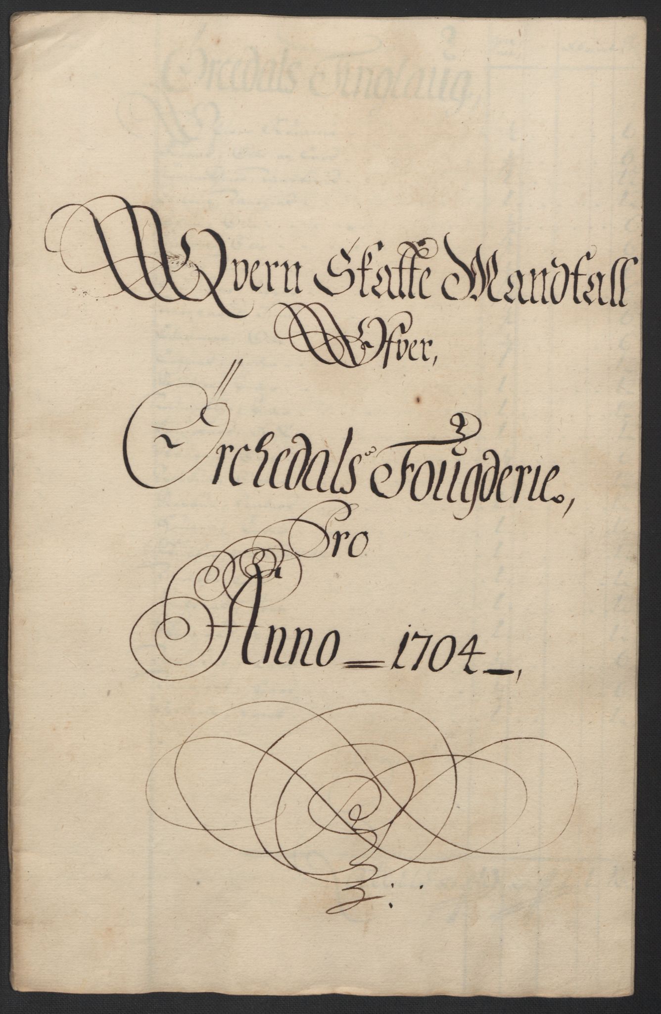 Rentekammeret inntil 1814, Reviderte regnskaper, Fogderegnskap, RA/EA-4092/R60/L3954: Fogderegnskap Orkdal og Gauldal, 1704, s. 111