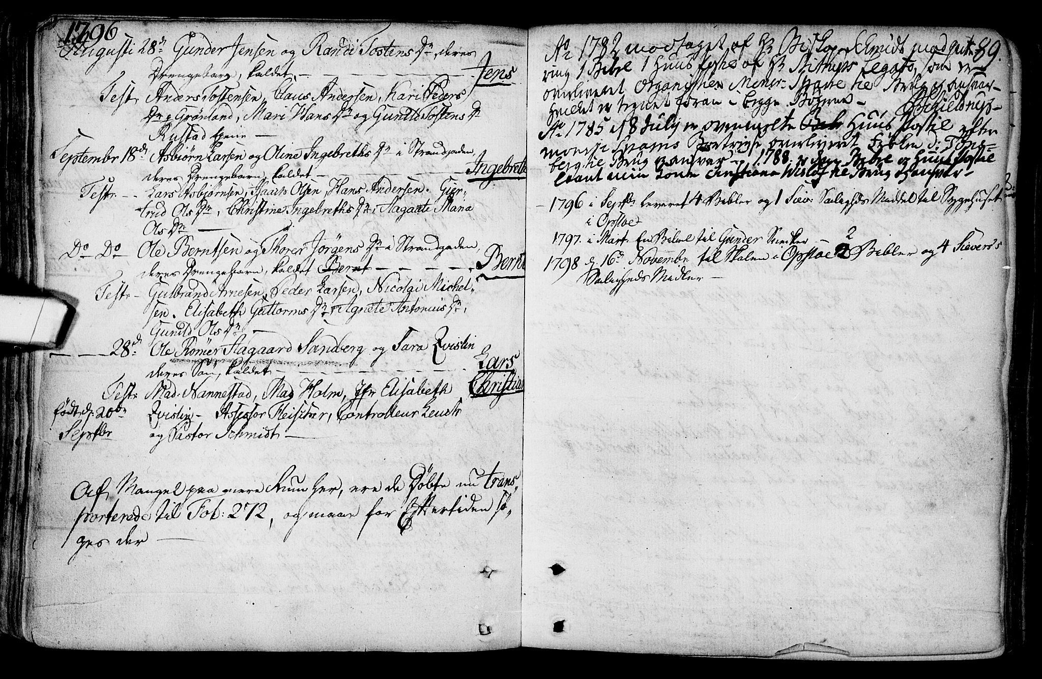 Gamlebyen prestekontor Kirkebøker, AV/SAO-A-10884/F/Fa/L0001: Ministerialbok nr. 1, 1734-1818, s. 89