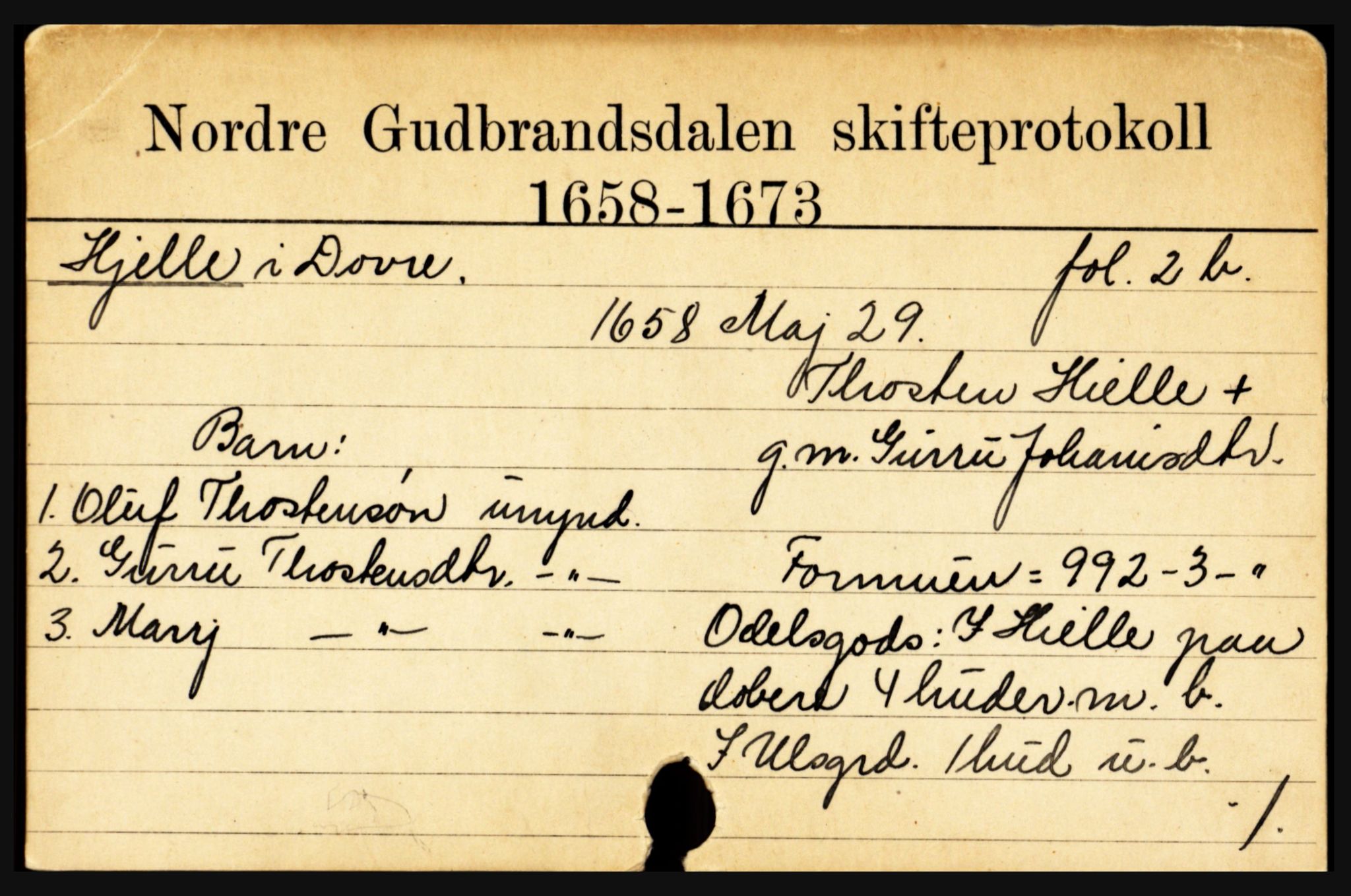 Nord-Gudbrandsdal tingrett, SAH/TING-002/J, 1658-1900, s. 5159