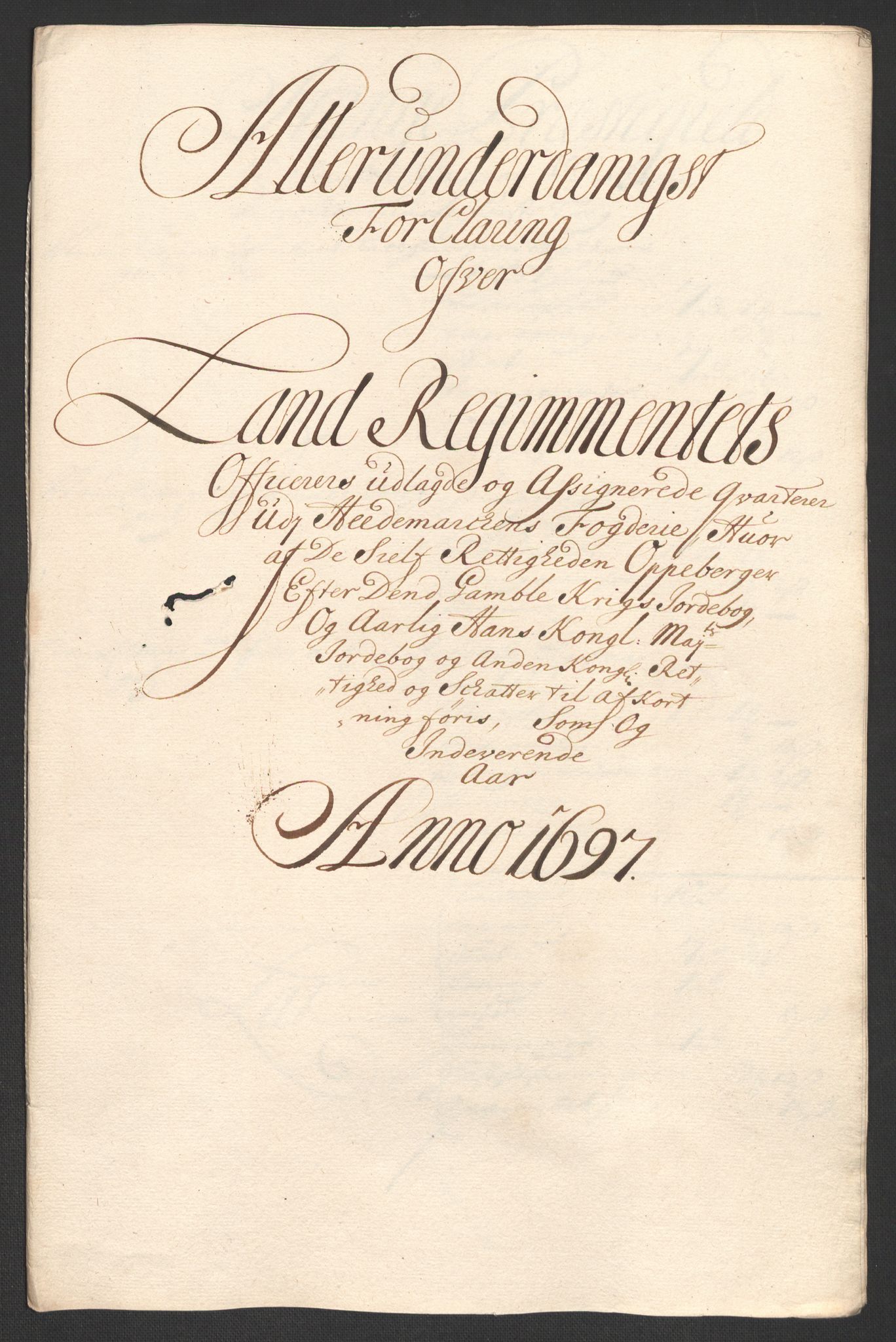 Rentekammeret inntil 1814, Reviderte regnskaper, Fogderegnskap, RA/EA-4092/R16/L1037: Fogderegnskap Hedmark, 1697-1698, s. 148