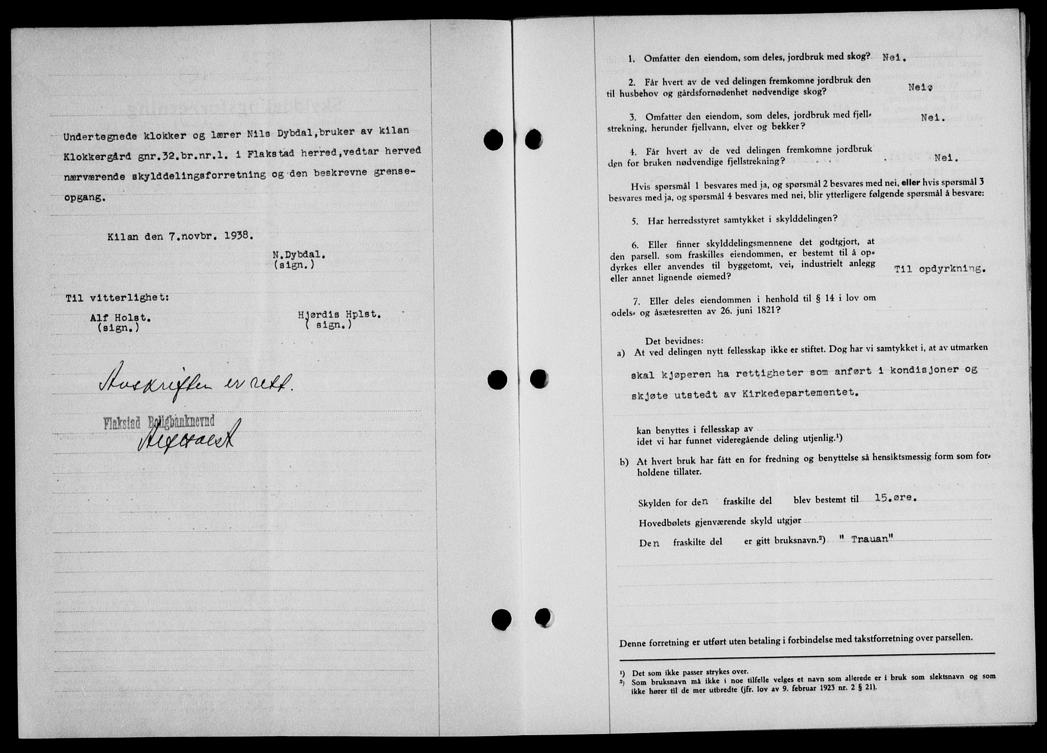 Lofoten sorenskriveri, SAT/A-0017/1/2/2C/L0006a: Pantebok nr. 6a, 1939-1939, Dagboknr: 1904/1939