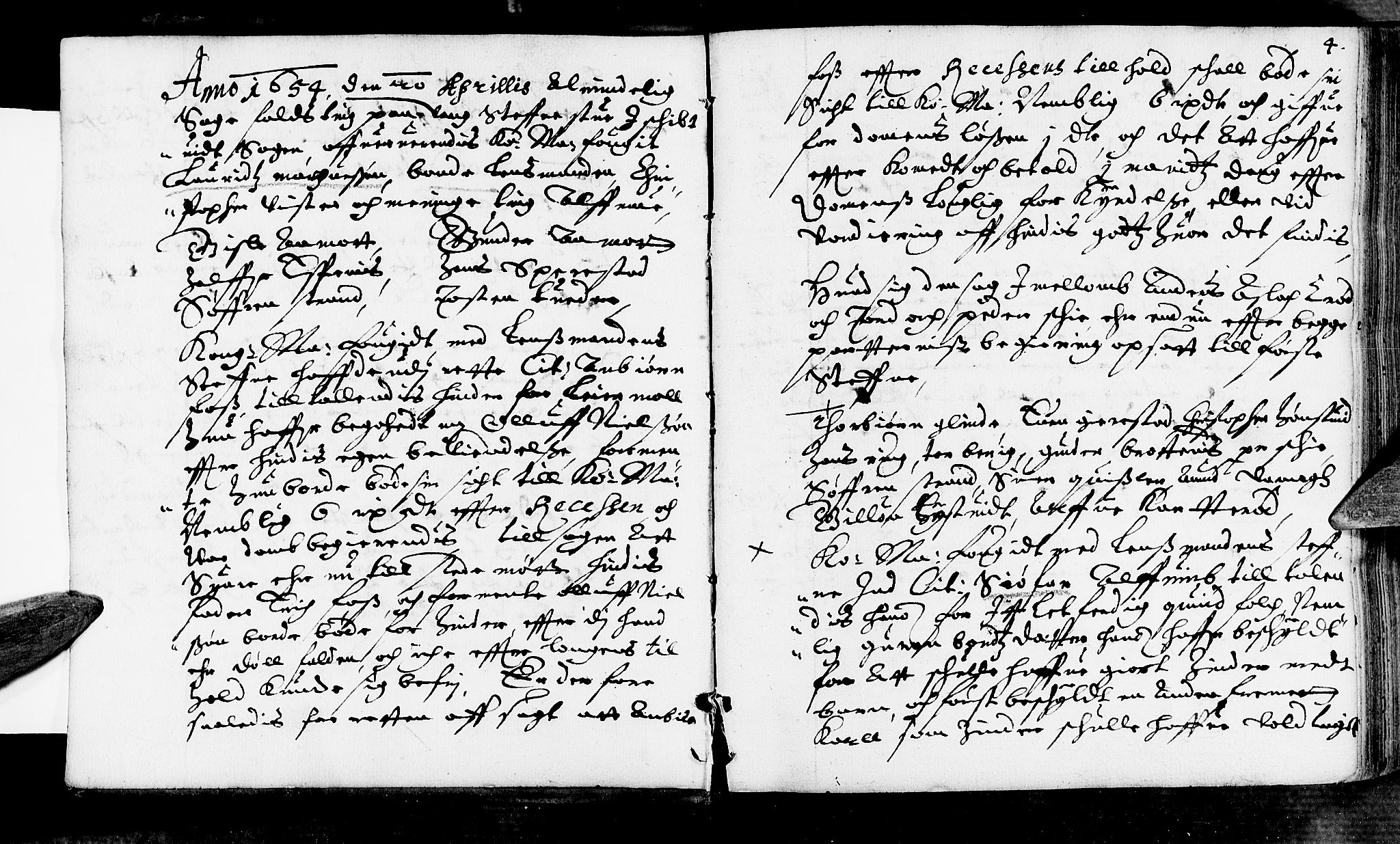 Rakkestad sorenskriveri, SAO/A-10686/F/Fb/L0011: Tingbøker, 1654-1662, s. 3b-4a