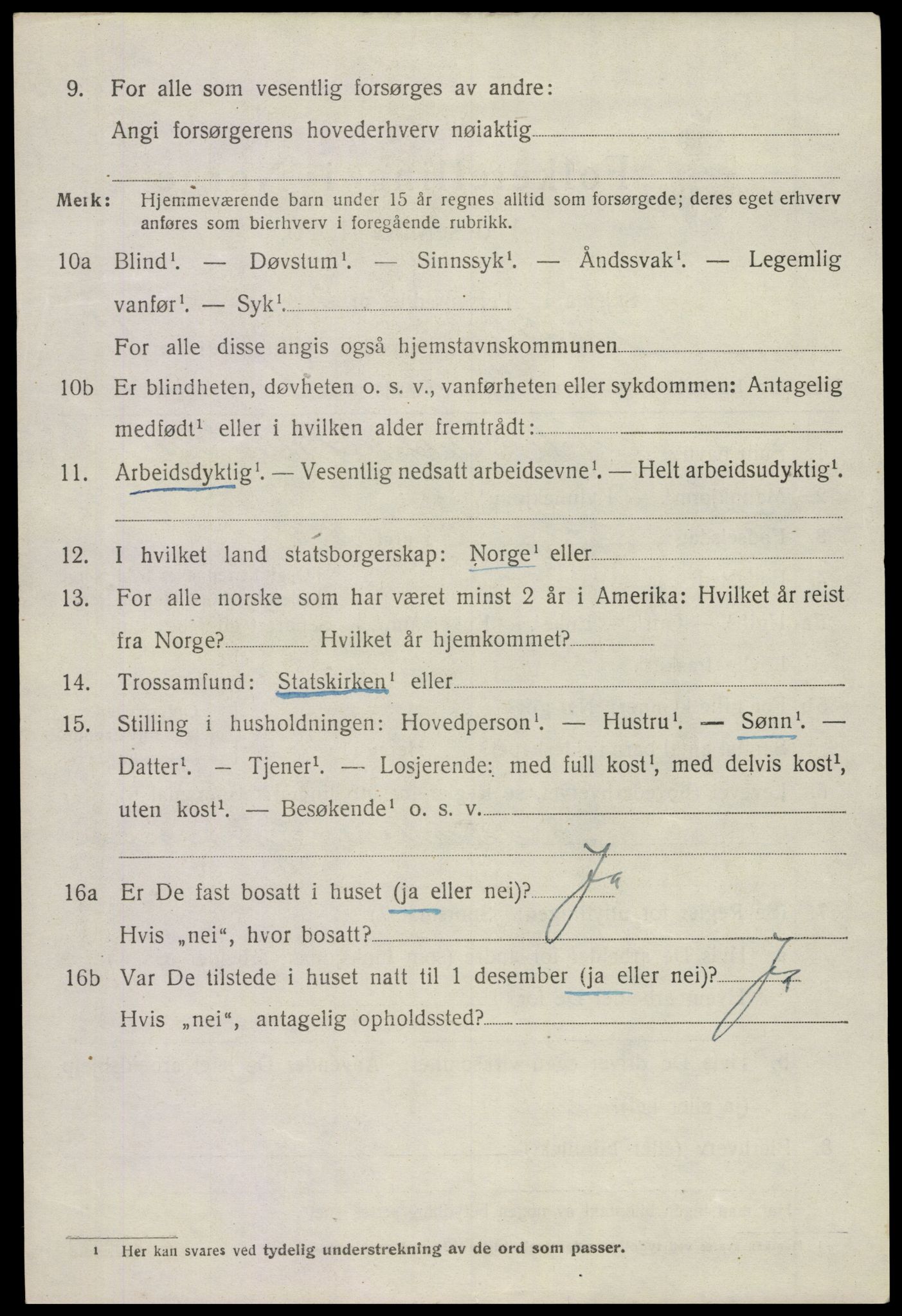 SAKO, Folketelling 1920 for 0719 Andebu herred, 1920, s. 2621