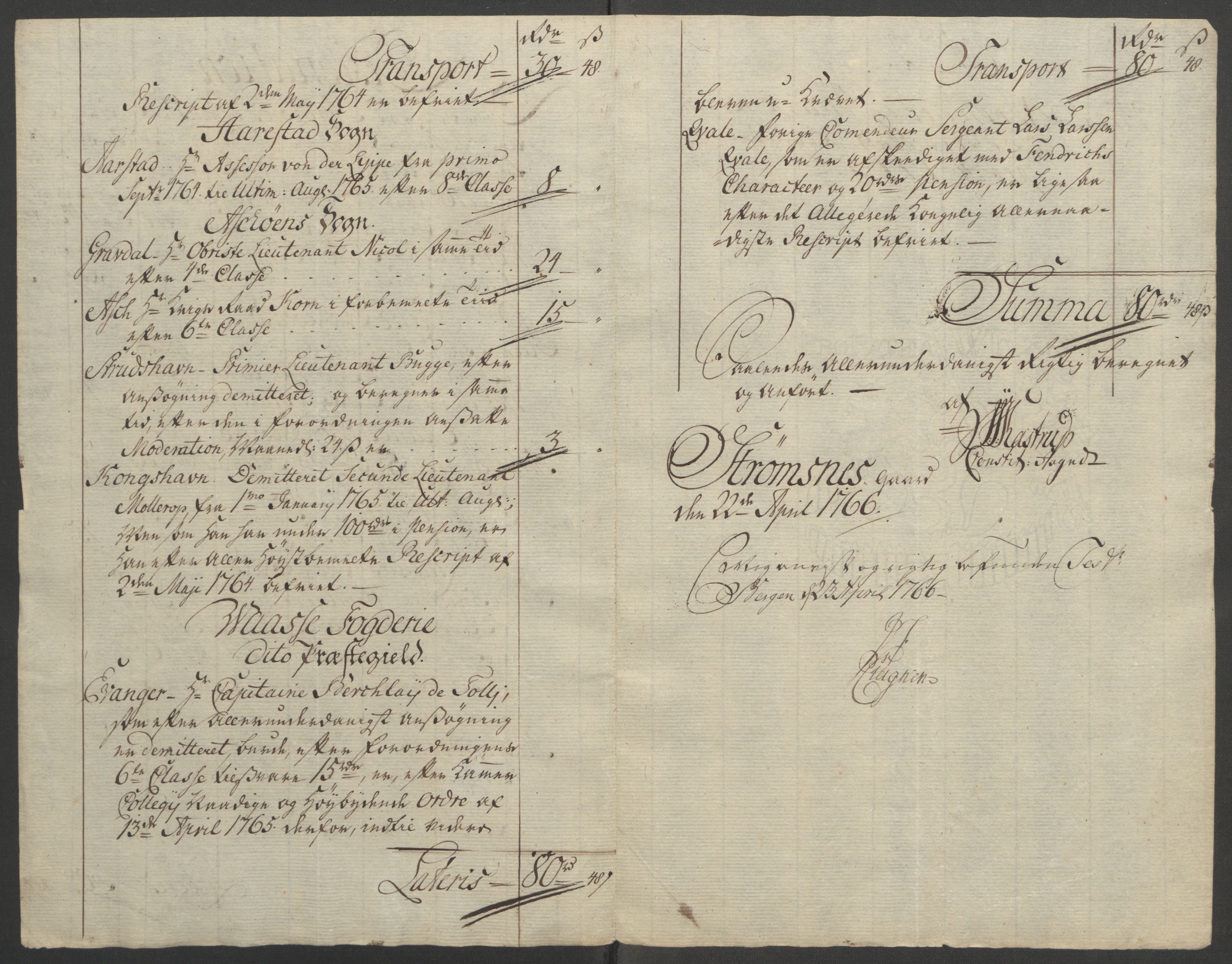 Rentekammeret inntil 1814, Reviderte regnskaper, Fogderegnskap, RA/EA-4092/R51/L3303: Ekstraskatten Nordhordland og Voss, 1762-1772, s. 104