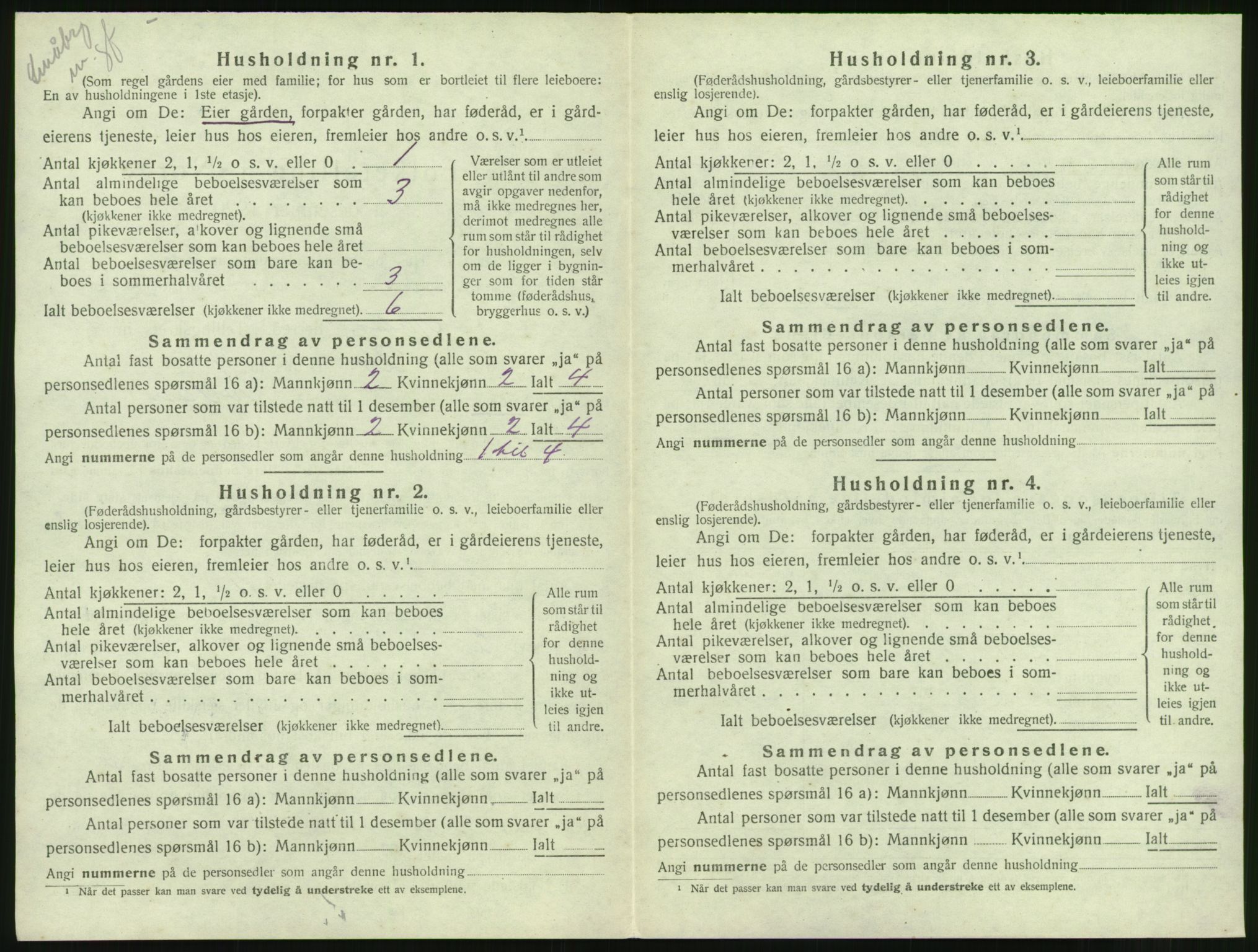 SAT, Folketelling 1920 for 1571 Halsa herred, 1920, s. 279