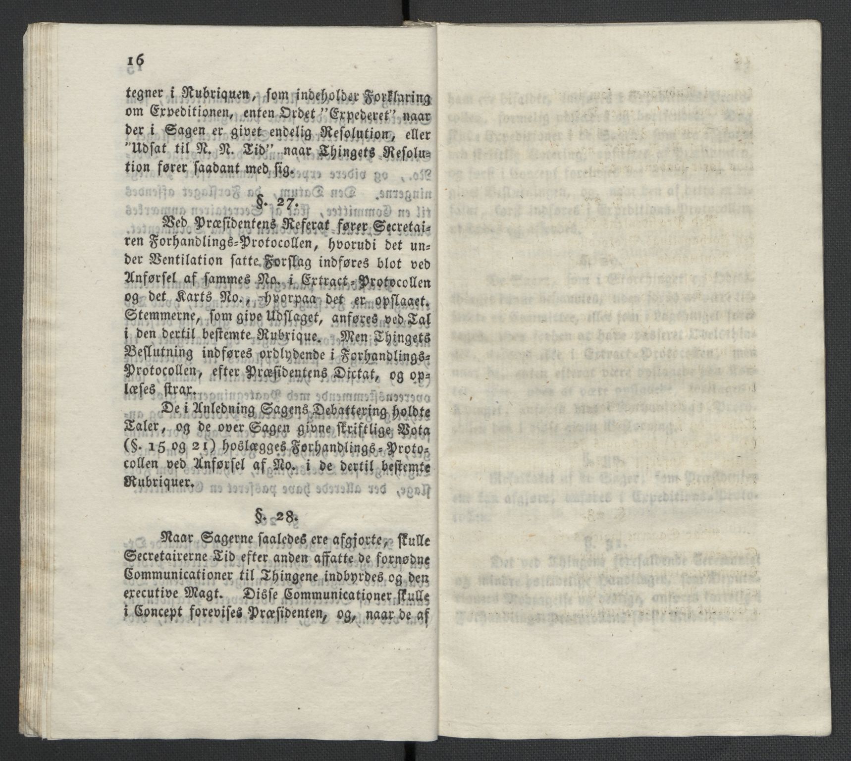 Christie, Wilhelm Frimann Koren, AV/RA-PA-0014/F/L0005: Christies dokumenter fra Stortinget, 1815-1816, s. 727
