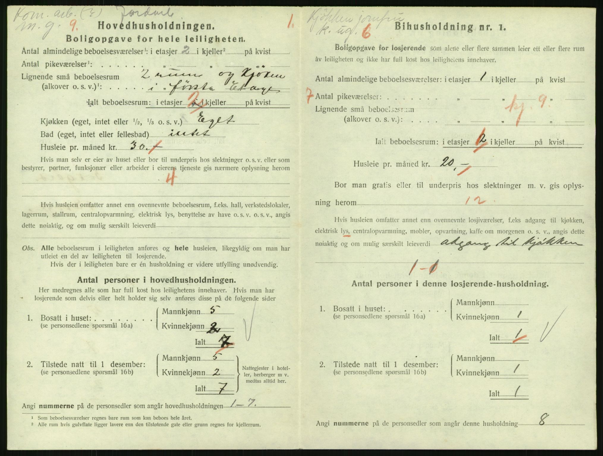 SAH, Folketelling 1920 for 0501 Lillehammer kjøpstad, 1920, s. 1937