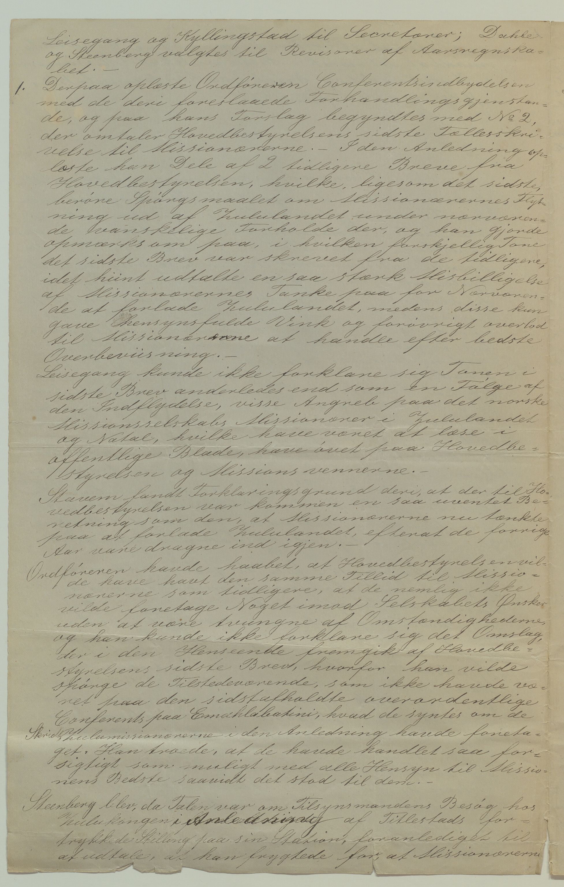 Det Norske Misjonsselskap - hovedadministrasjonen, VID/MA-A-1045/D/Da/Daa/L0035/0006: Konferansereferat og årsberetninger / Konferansereferat fra Sør-Afrika., 1878