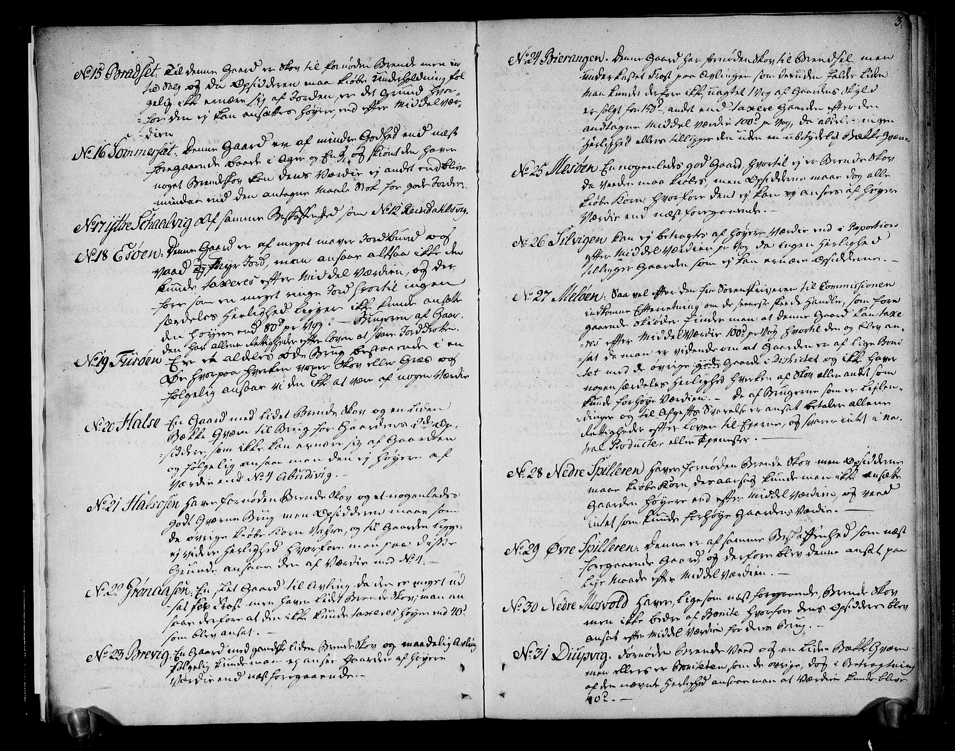 Rentekammeret inntil 1814, Realistisk ordnet avdeling, AV/RA-EA-4070/N/Ne/Nea/L0156: Helgeland fogderi. Deliberasjonsprotokoll, 1803, s. 5
