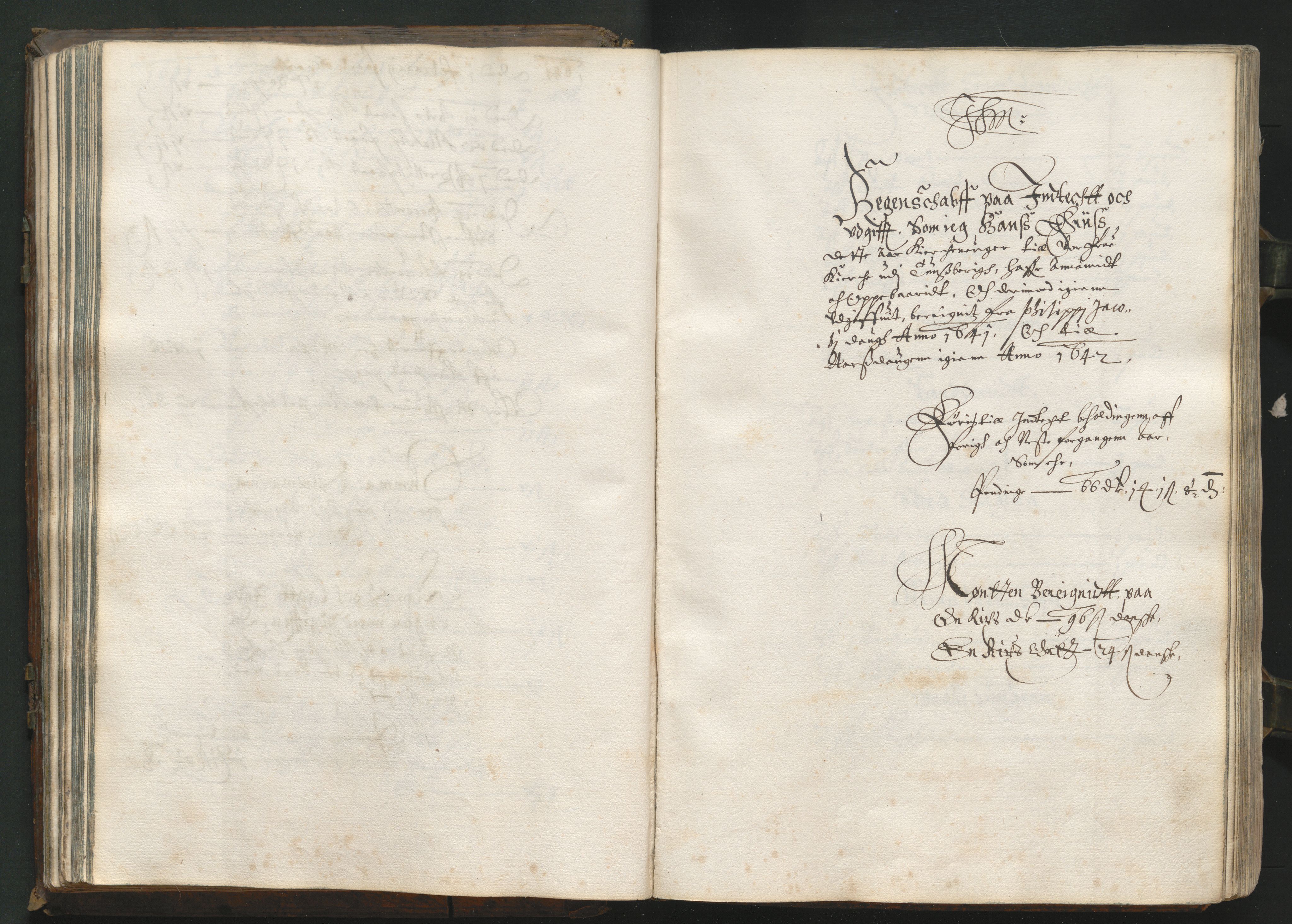 Tønsberg sokneprestkontor, AV/SAKO-A-329/R/Ra/L0001a: Kirkeregnskap. 1a, 1637-1693