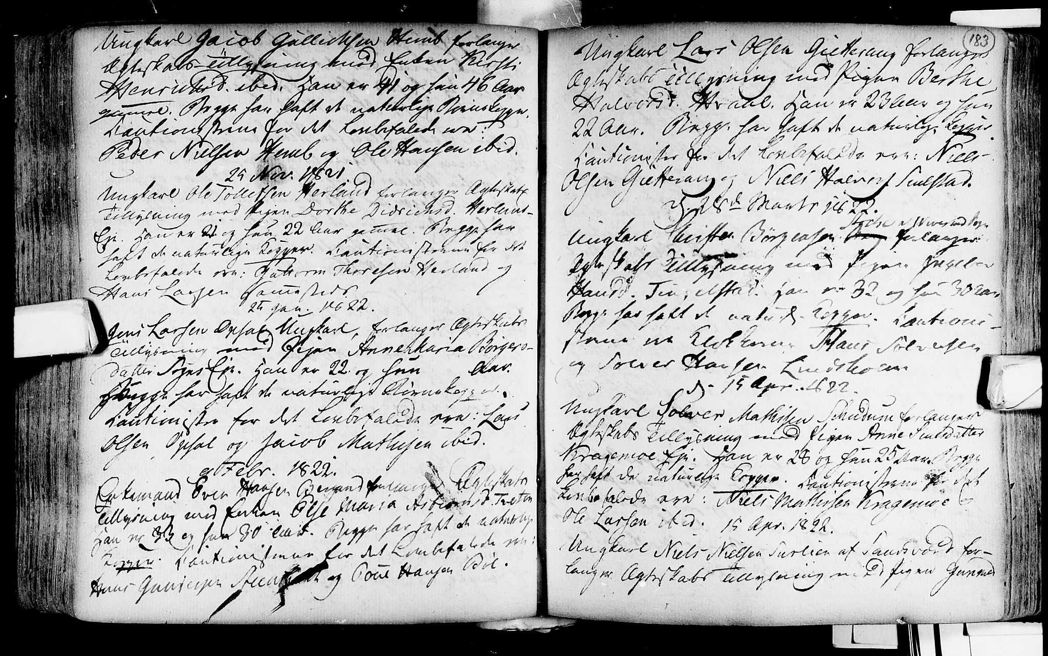 Lardal kirkebøker, SAKO/A-350/F/Fa/L0004: Ministerialbok nr. i 4, 1733-1815, s. 183