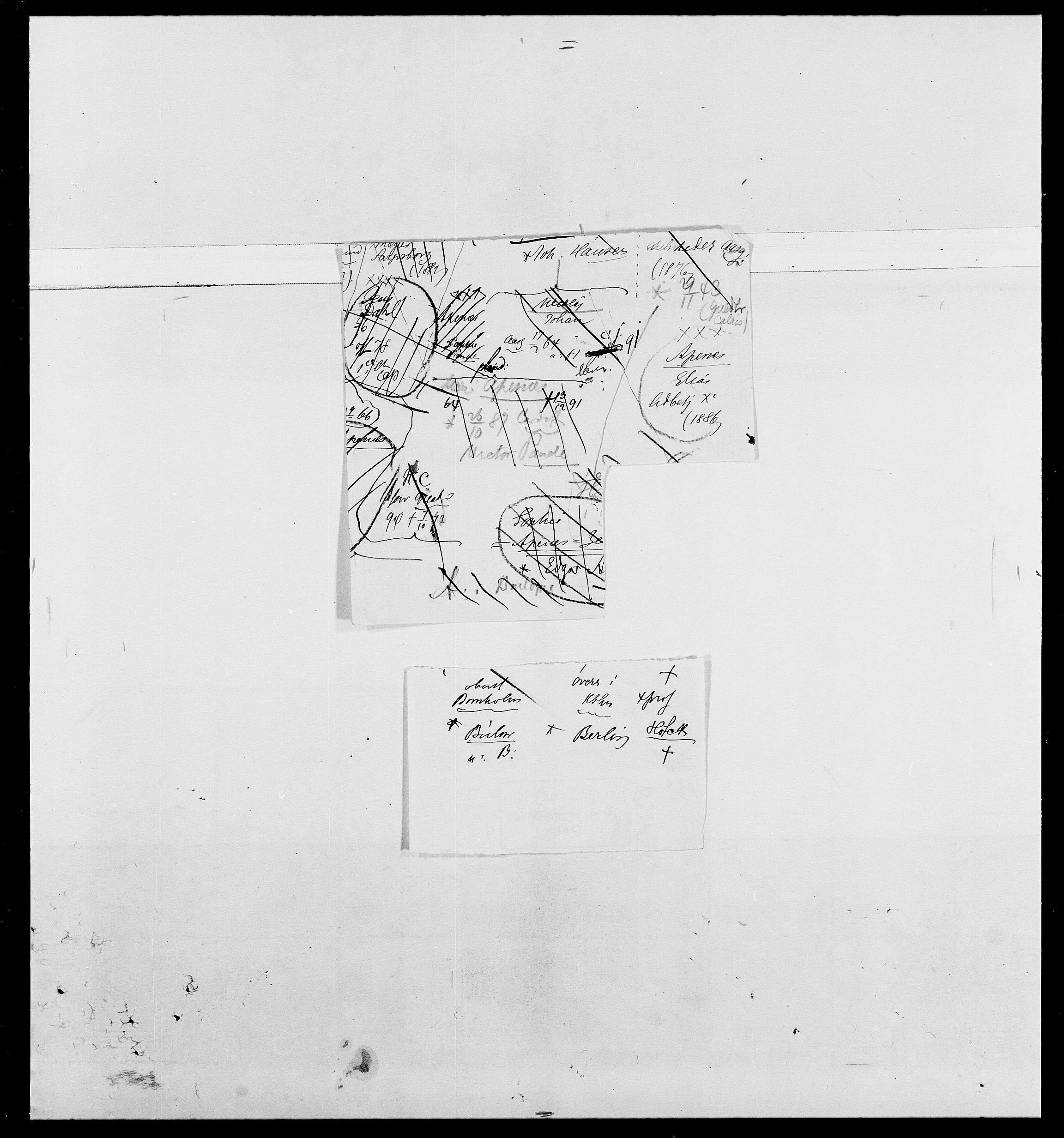 Delgobe, Charles Antoine - samling, AV/SAO-PAO-0038/D/Da/L0002: Anker, Ancher - Bauner, s. 282