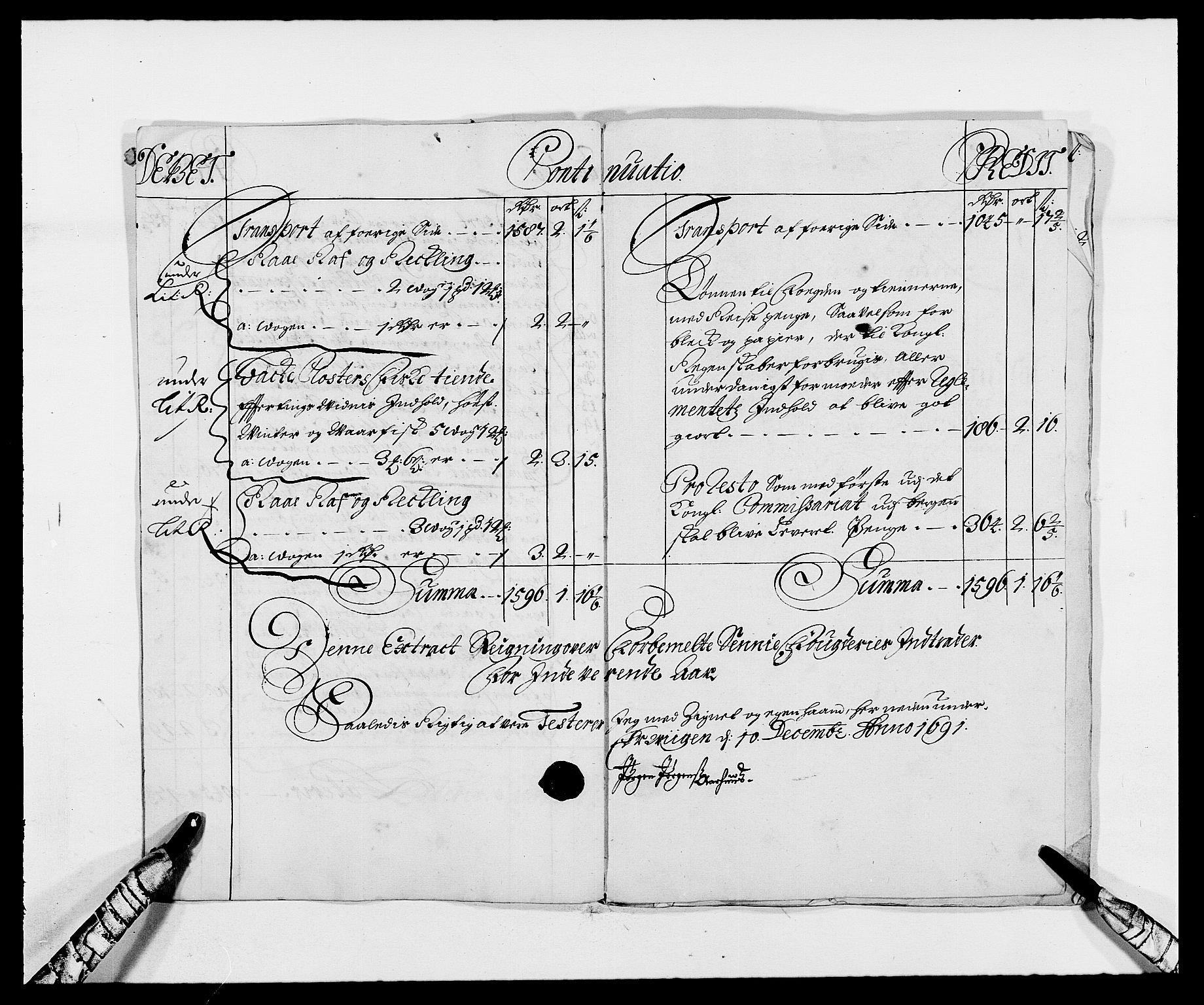 Rentekammeret inntil 1814, Reviderte regnskaper, Fogderegnskap, RA/EA-4092/R68/L4752: Fogderegnskap Senja og Troms, 1691-1693, s. 7