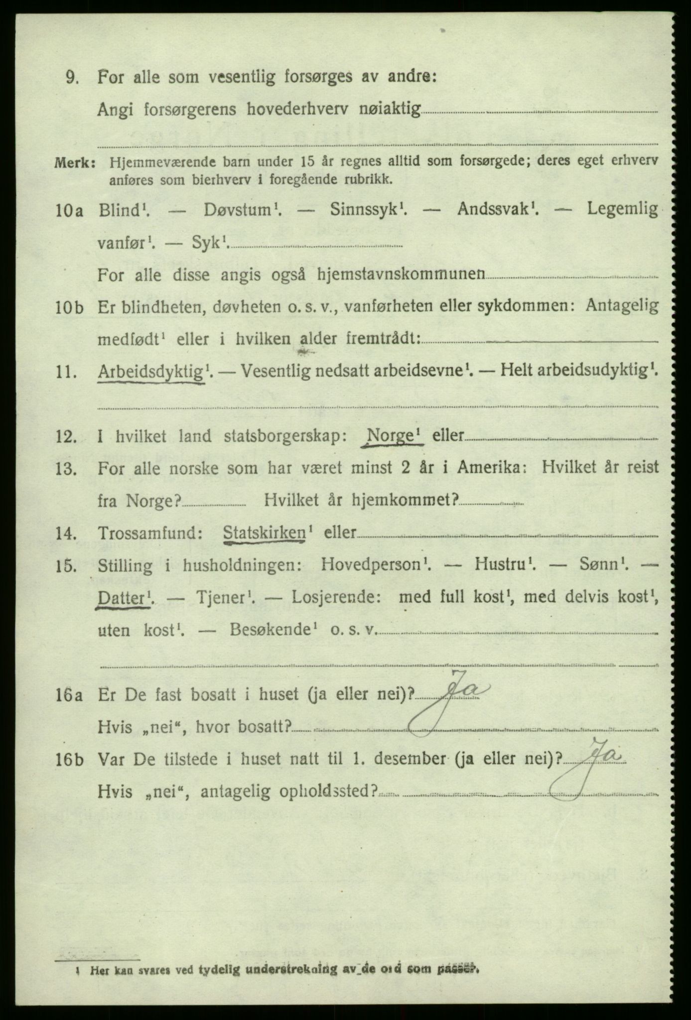 SAB, Folketelling 1920 for 1416 Kyrkjebø herred, 1920, s. 5956