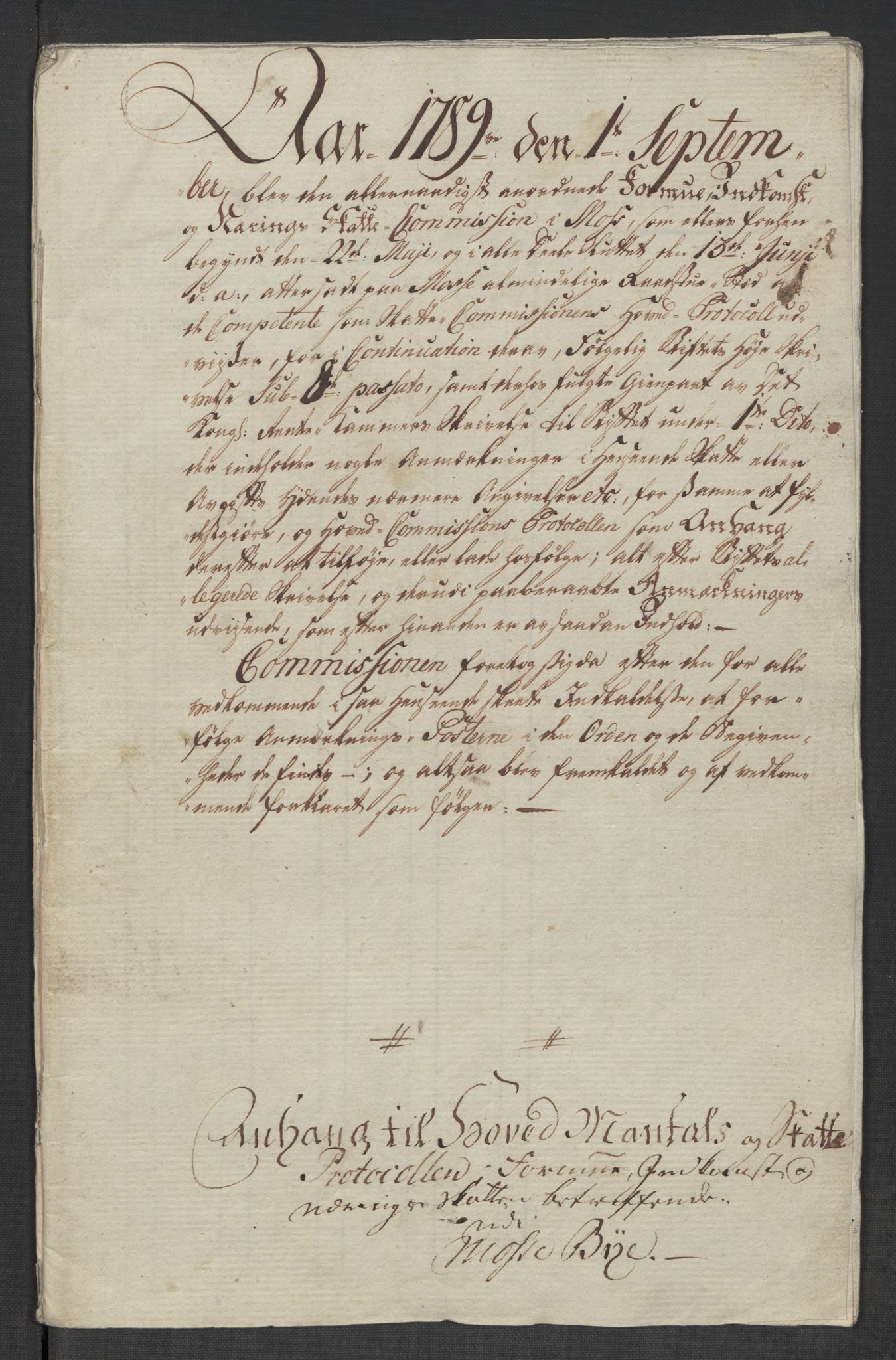 Rentekammeret inntil 1814, Reviderte regnskaper, Mindre regnskaper, AV/RA-EA-4068/Rf/Rfe/L0024: Modum Blåfarvevverk, Molde, Moss, 1789, s. 523